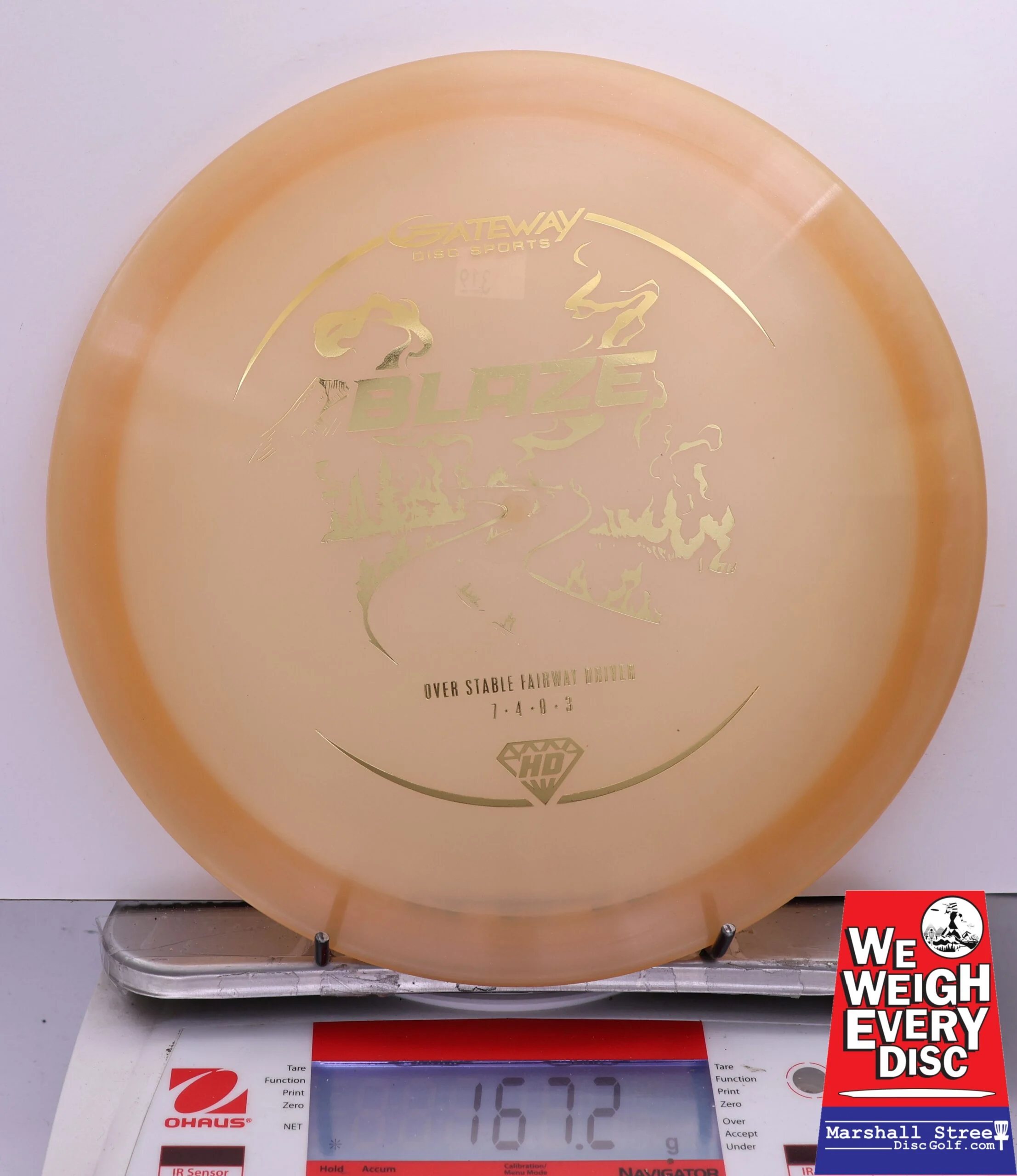 447893 Hyper Diamond Blaze - #319 LtOrange, 167