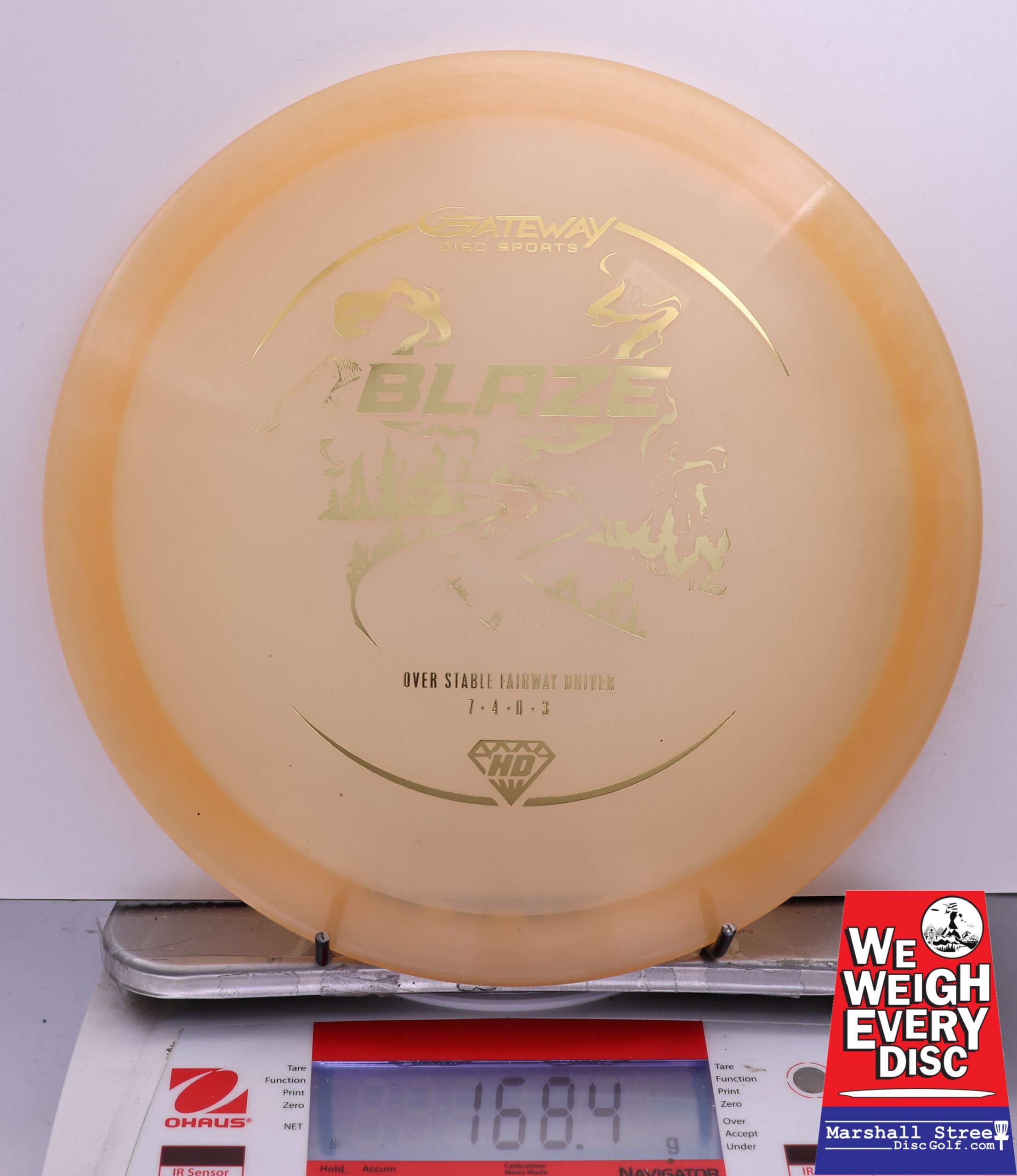 447894 Hyper Diamond Blaze - #320 LtOrange, 168