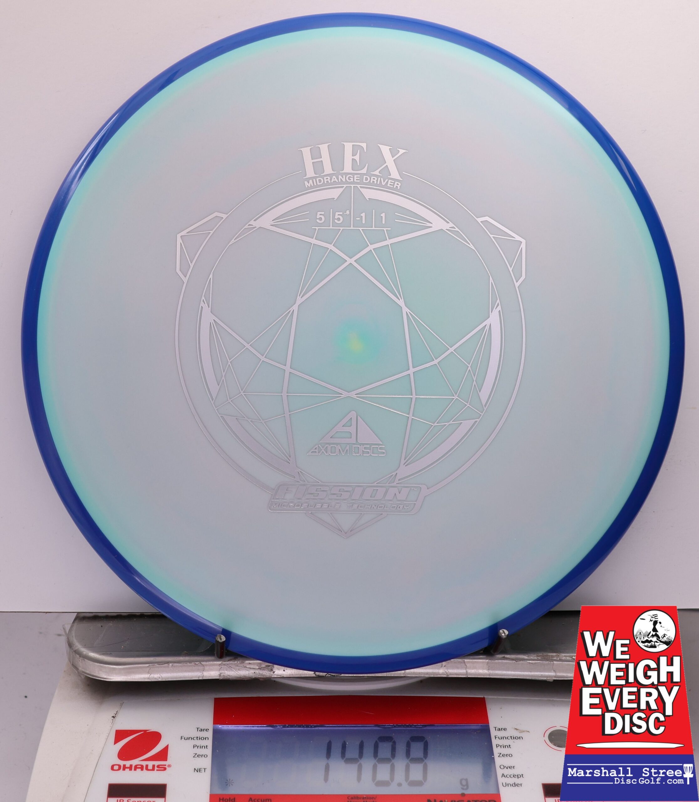 448477 Fission Hex - #810 Blue-LtBlue, 149