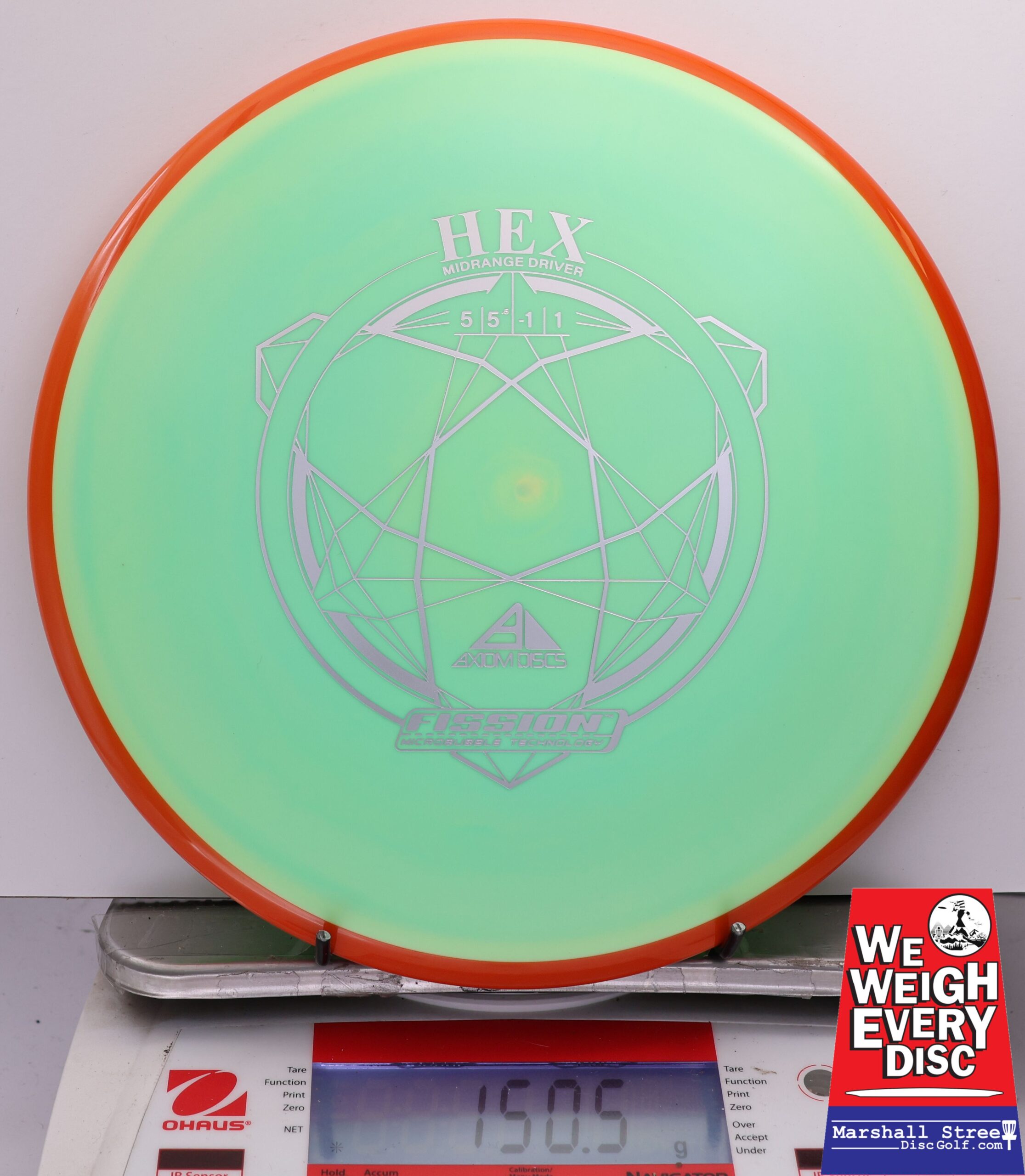 448479 Fission Hex - #812 Orange-Green, 151