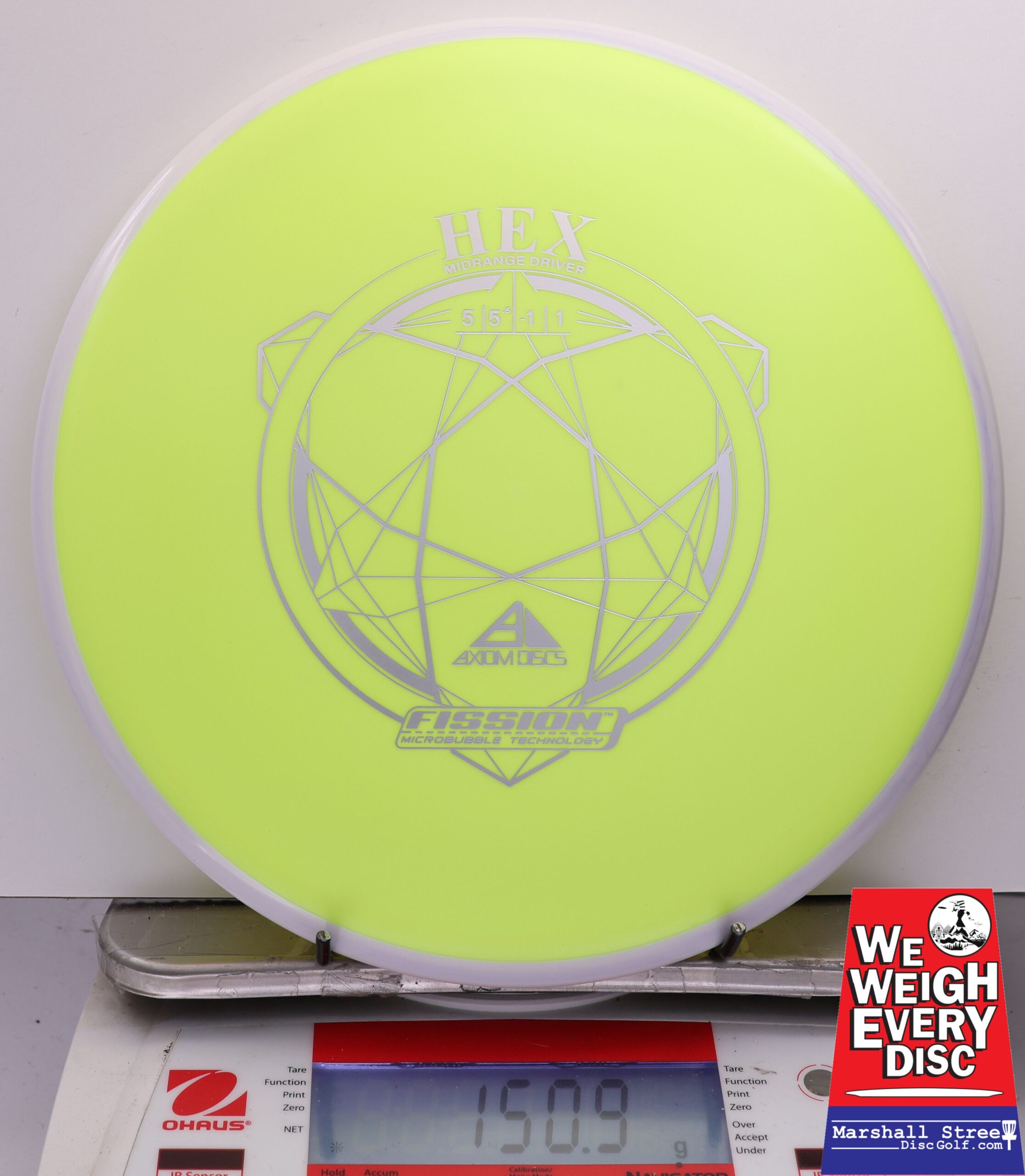 448482 Fission Hex - #815 White-Yellow, 151