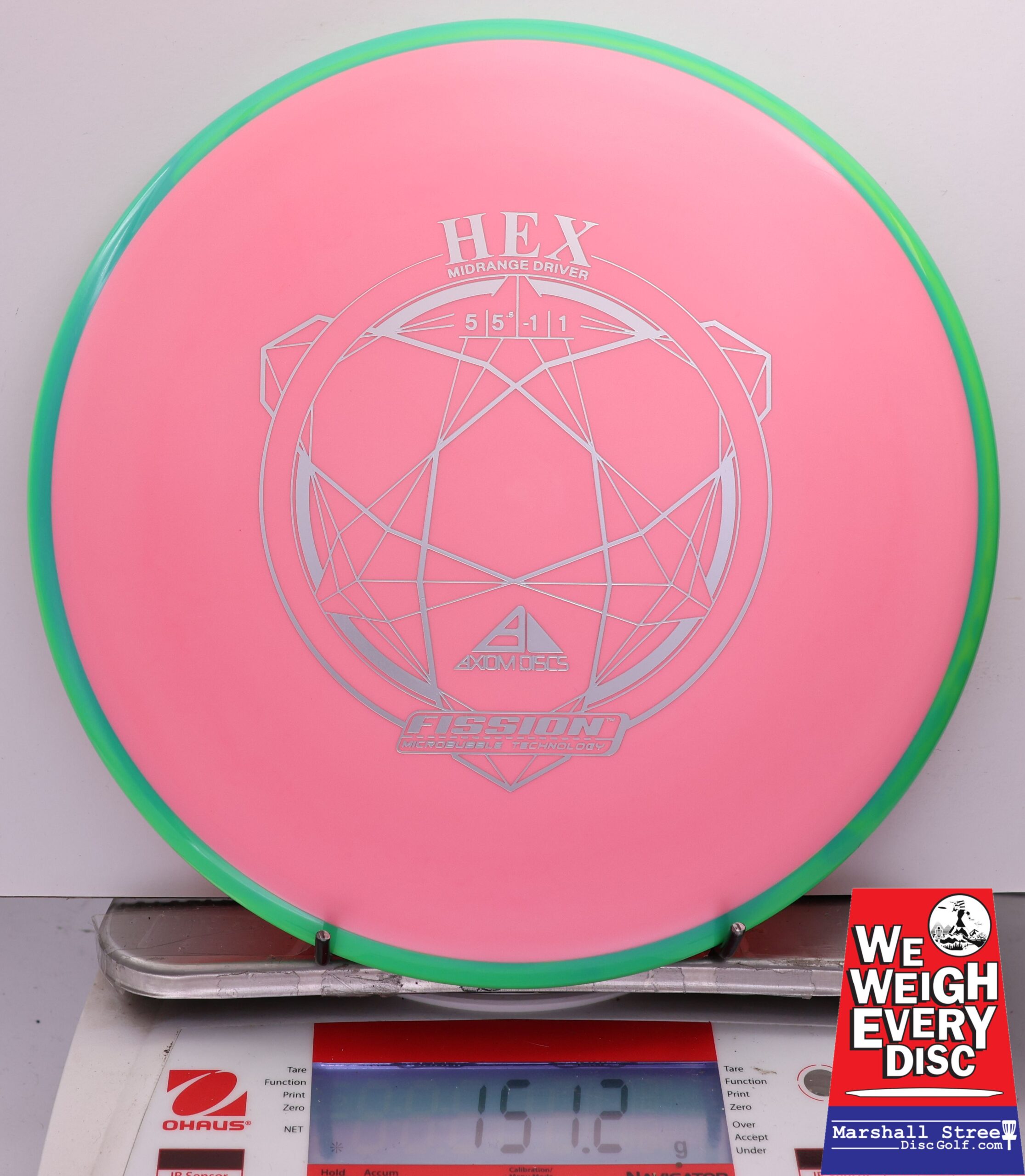 448484 Fission Hex - #817 Green-Pink, 151