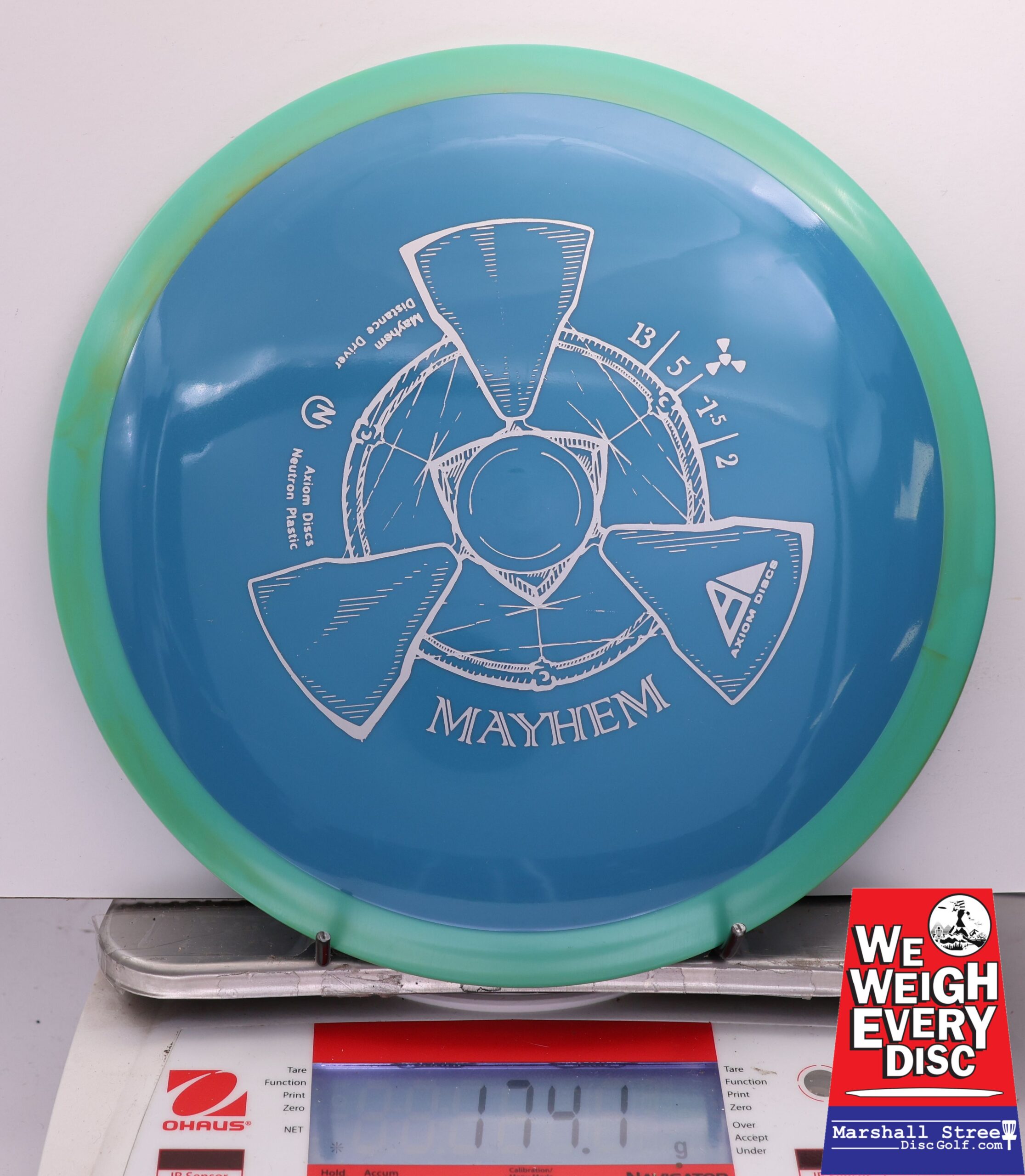 448614 Neutron Mayhem - #807 Green-Blue, 174