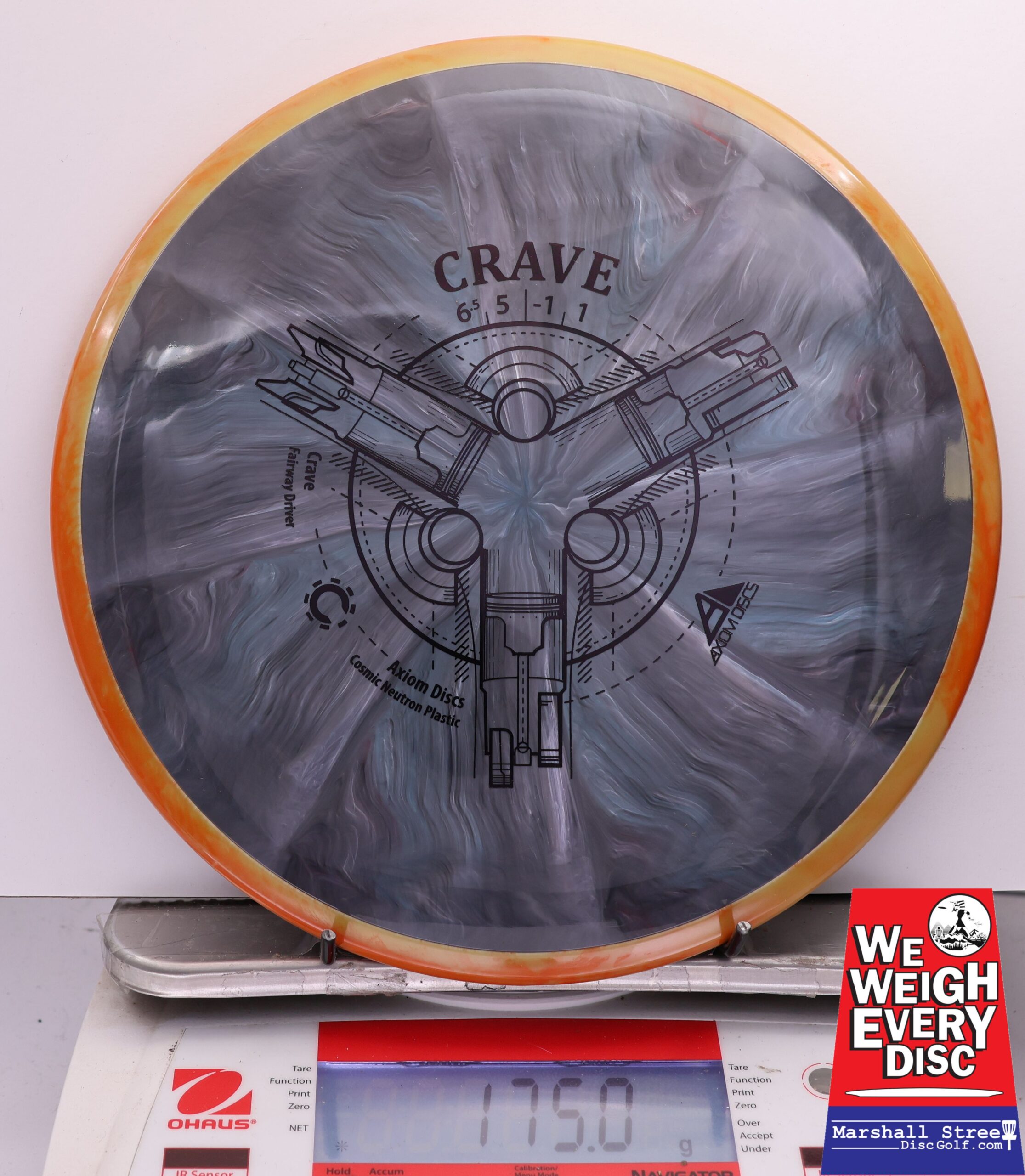 448862 Cosmic Neutron Crave - #805 Orange-Gray, 175