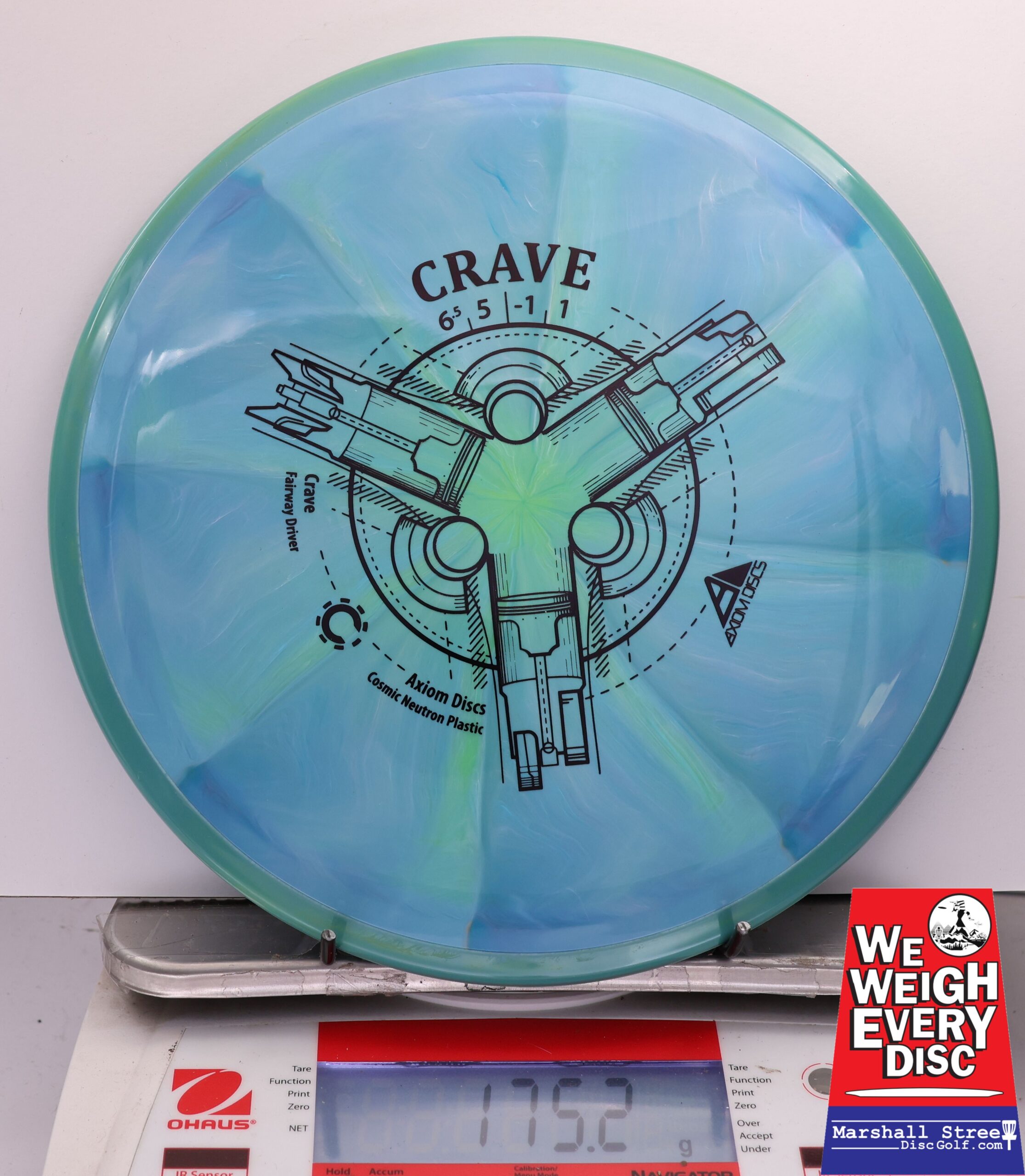 448872 Cosmic Neutron Crave - #815 Green-Blue, 175