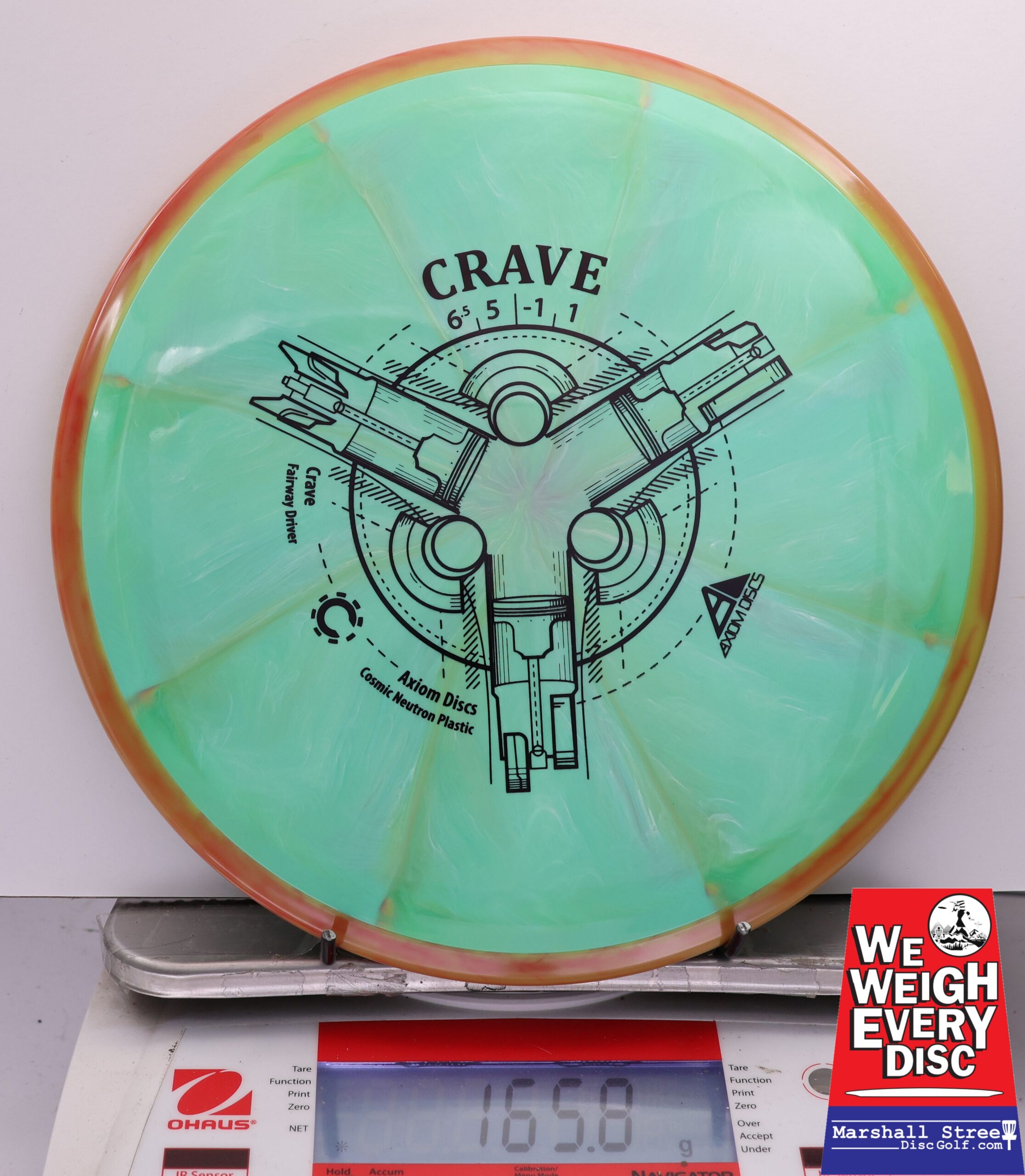 448874 Cosmic Neutron Crave - #817 Orange-LtGreen, 166