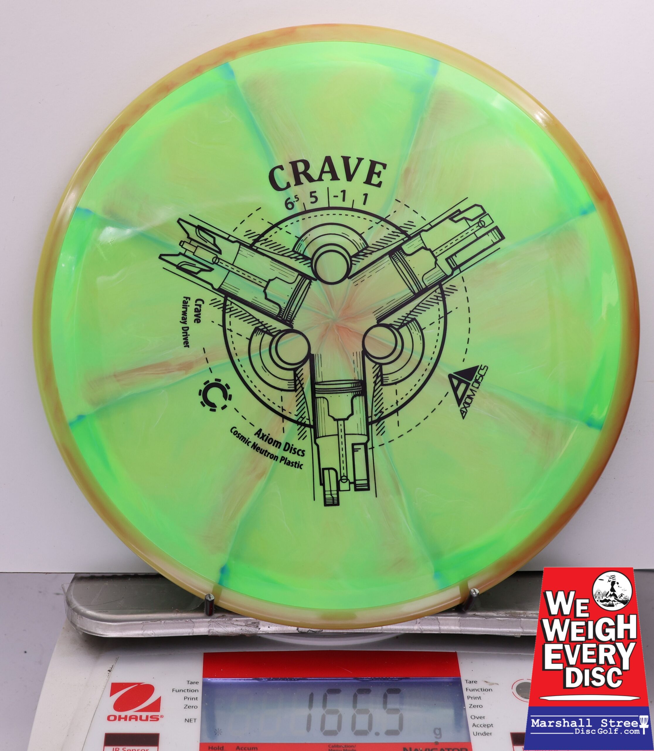 448875 Cosmic Neutron Crave - #818 LtOrange-LtGreen, 167