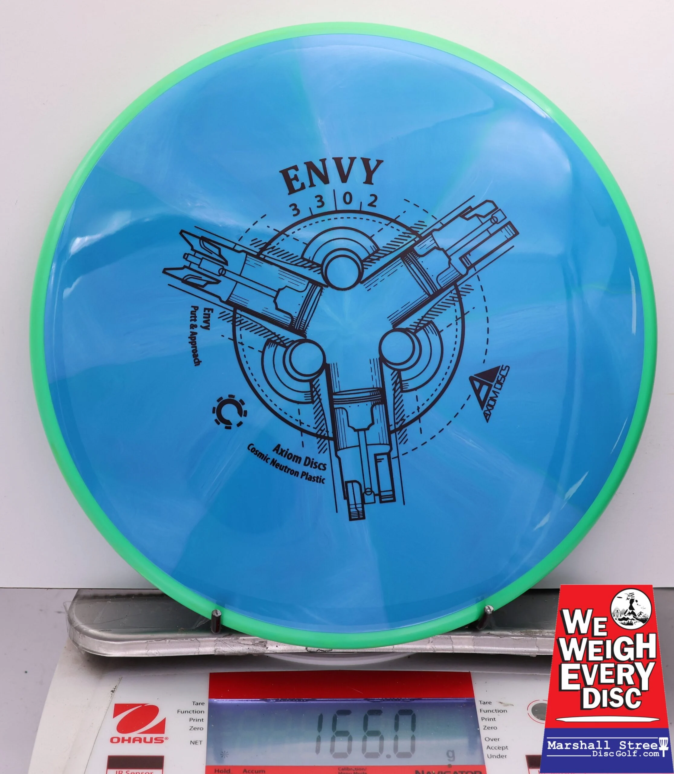 448895 Cosmic Neutron Envy - #808 Green-Blue, 166