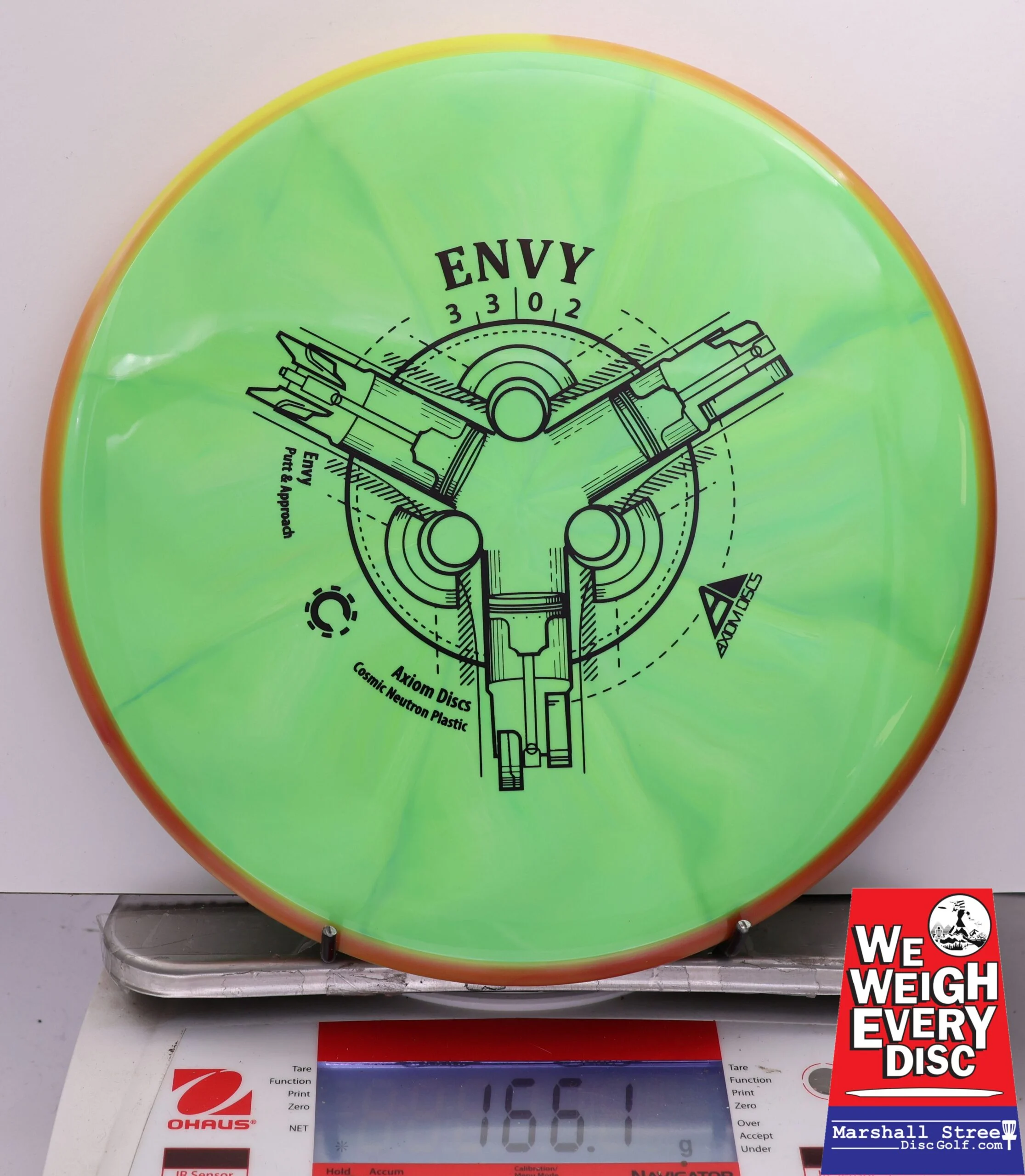 448897 Cosmic Neutron Envy - #810 Orange-Green, 166