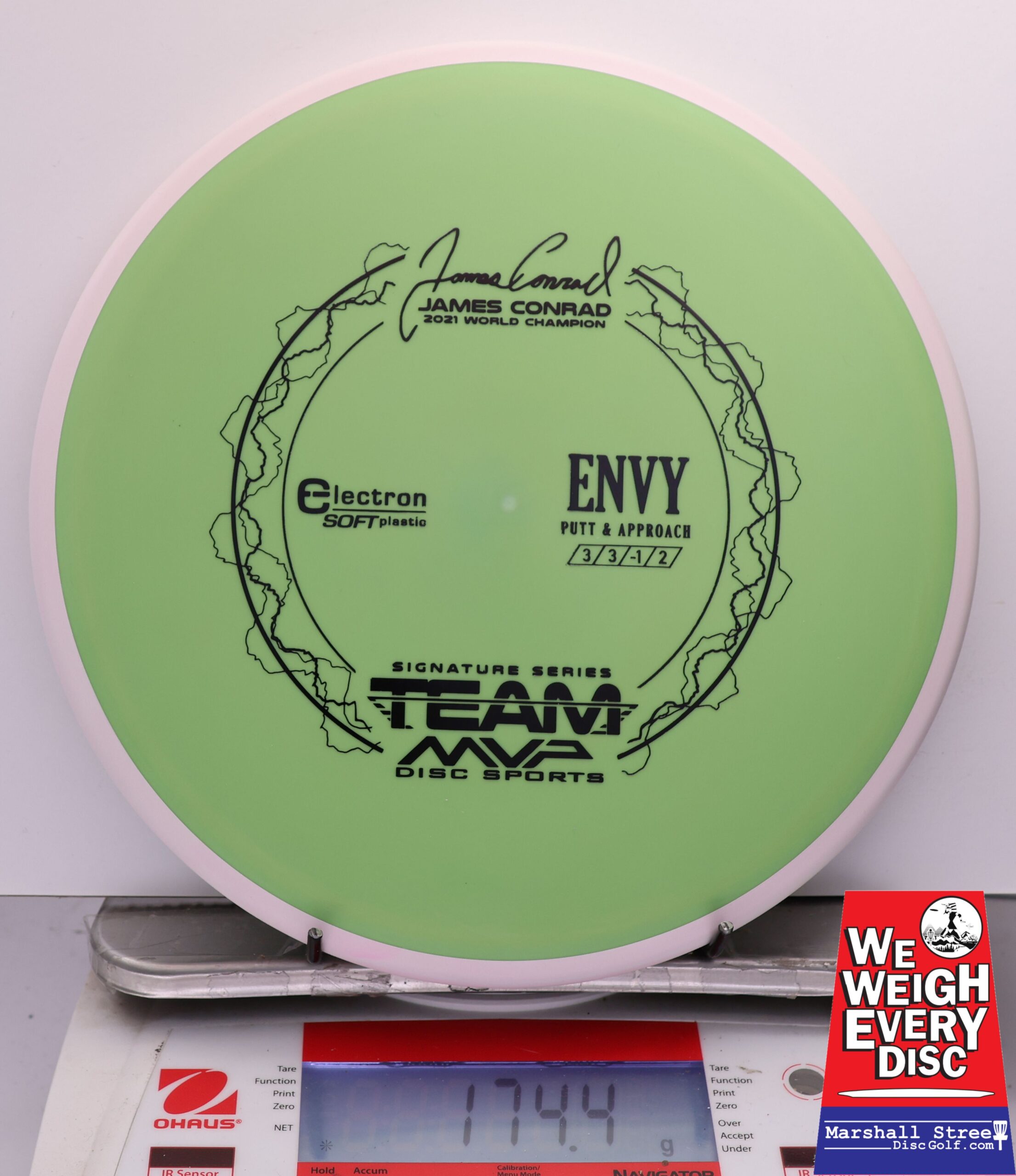 449386 Electron Soft Envy, James Conrad - #809 White-Green, 174