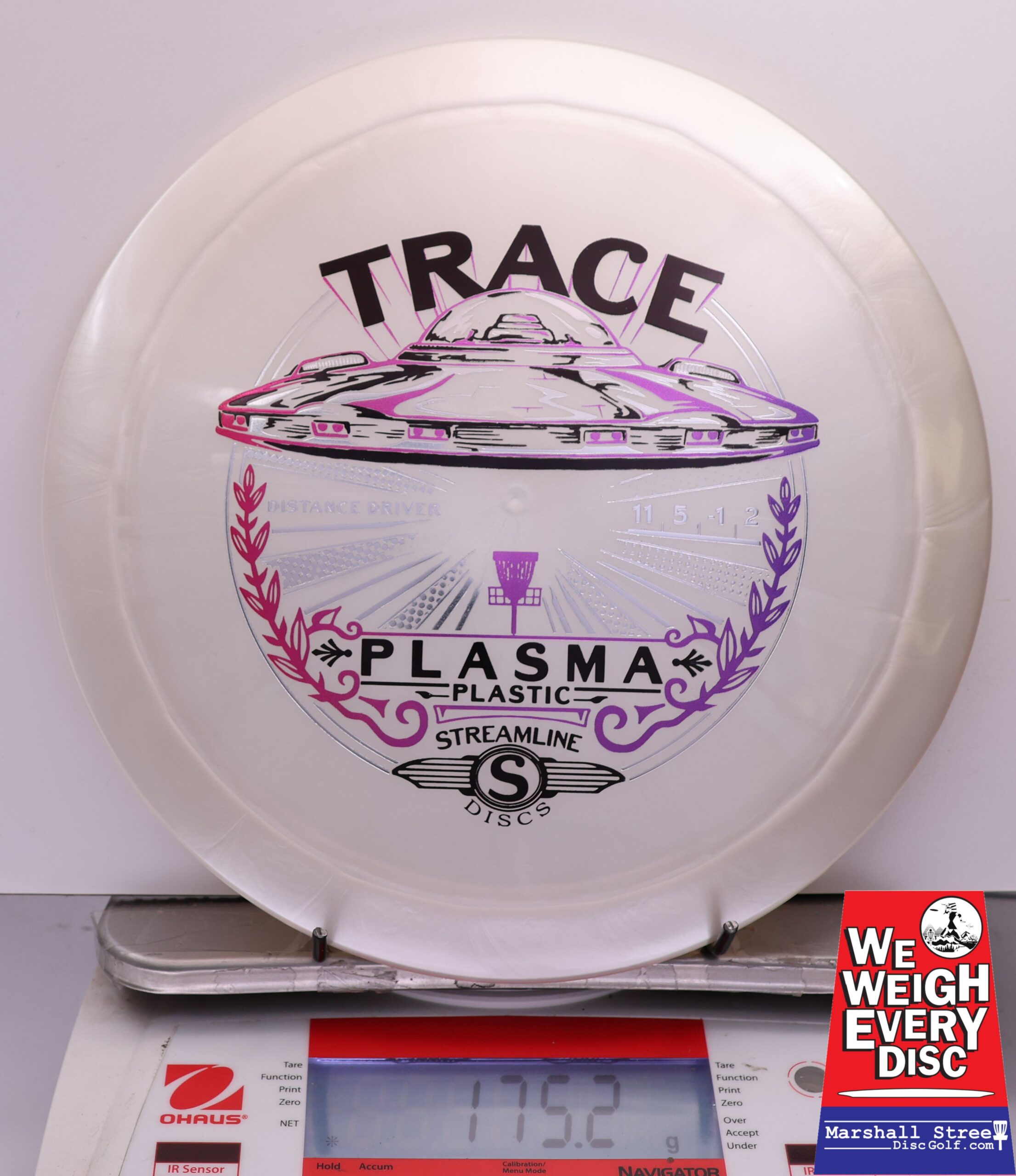 449680 Plasma Trace - #813 White, 175