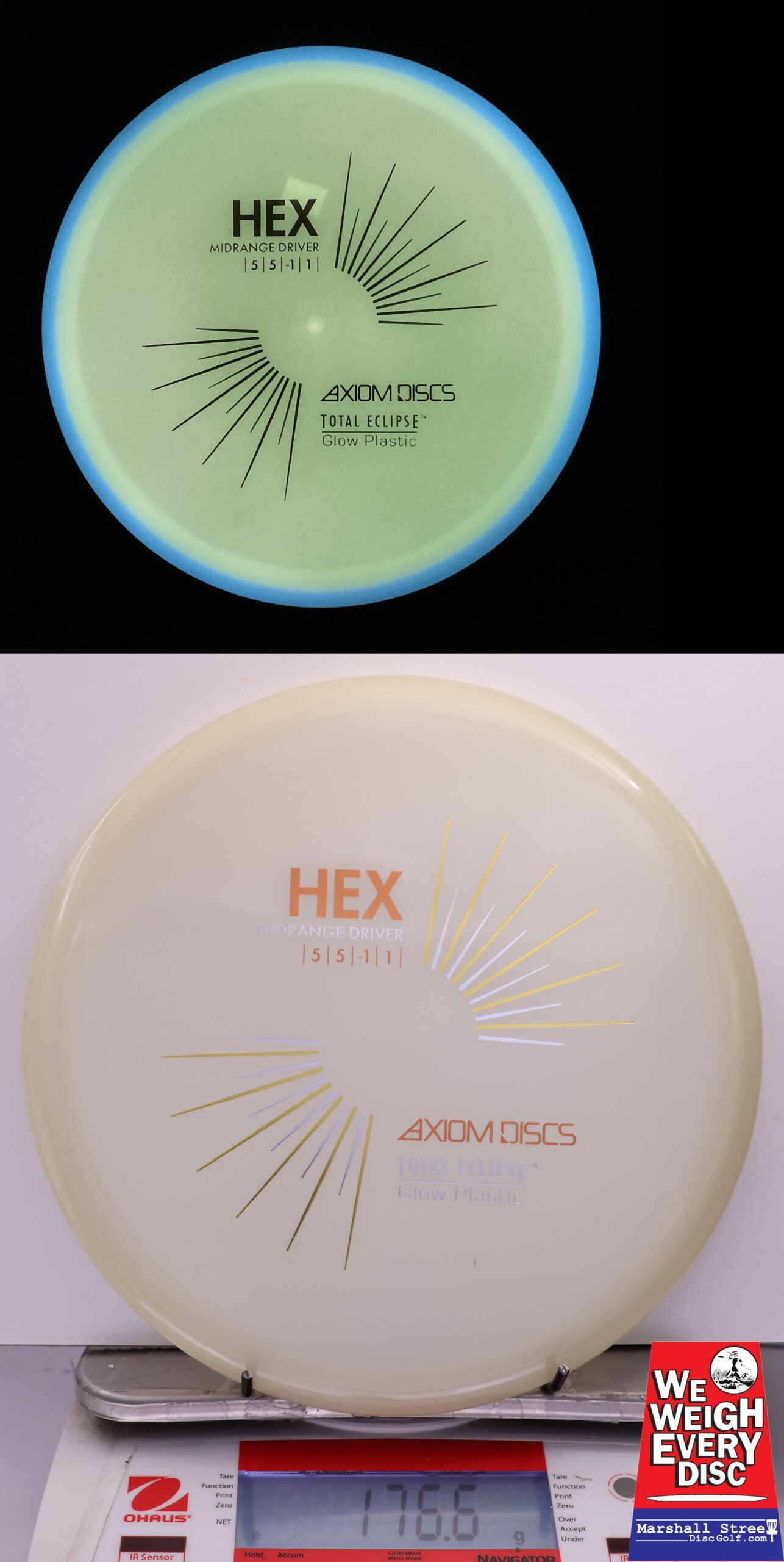 449865 Total Eclipse Hex - #814 Blue-White, 177