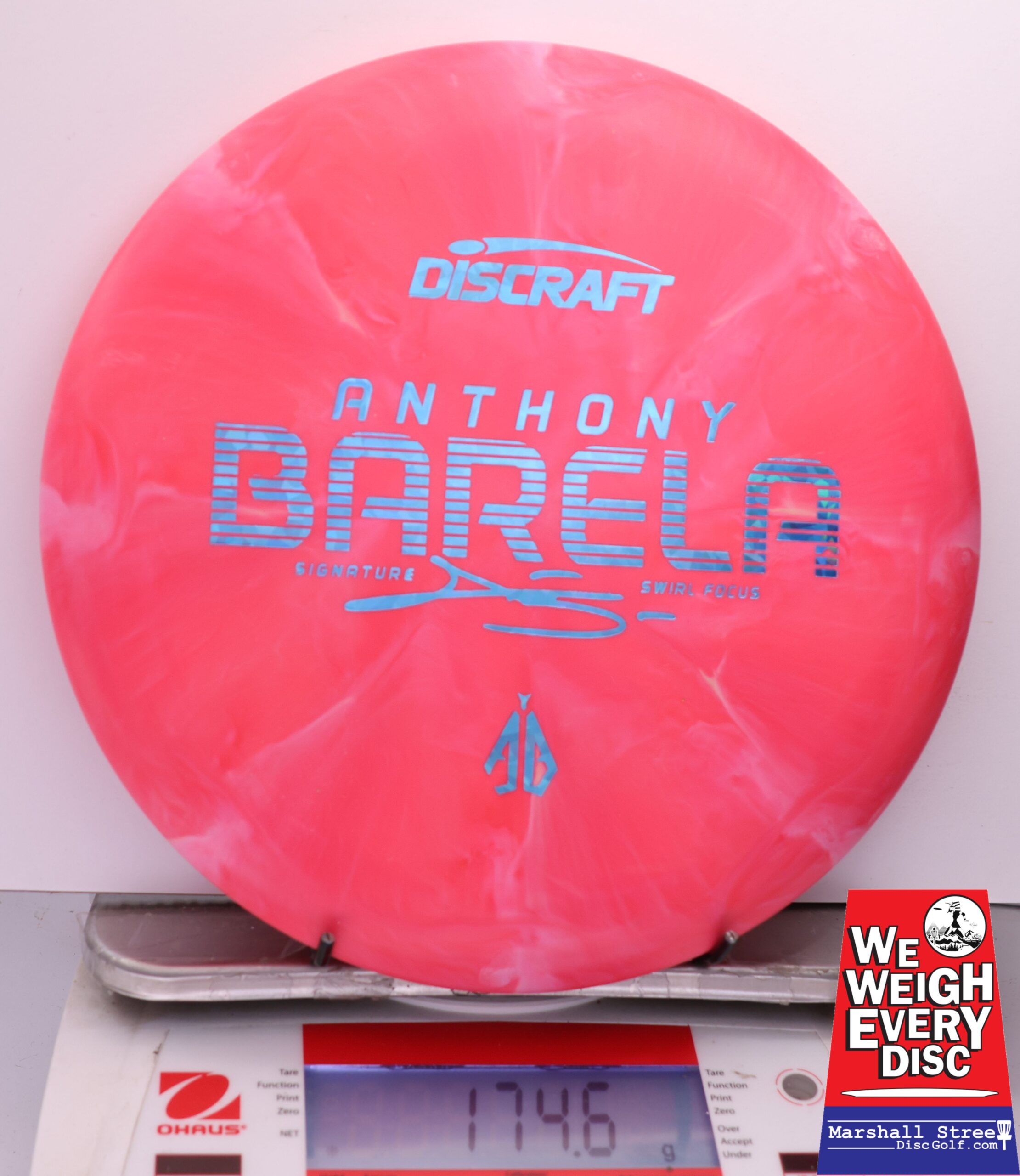 449955 Crazy Tuff Swirl Focus, Anthony Barela - #02 Pink, 175