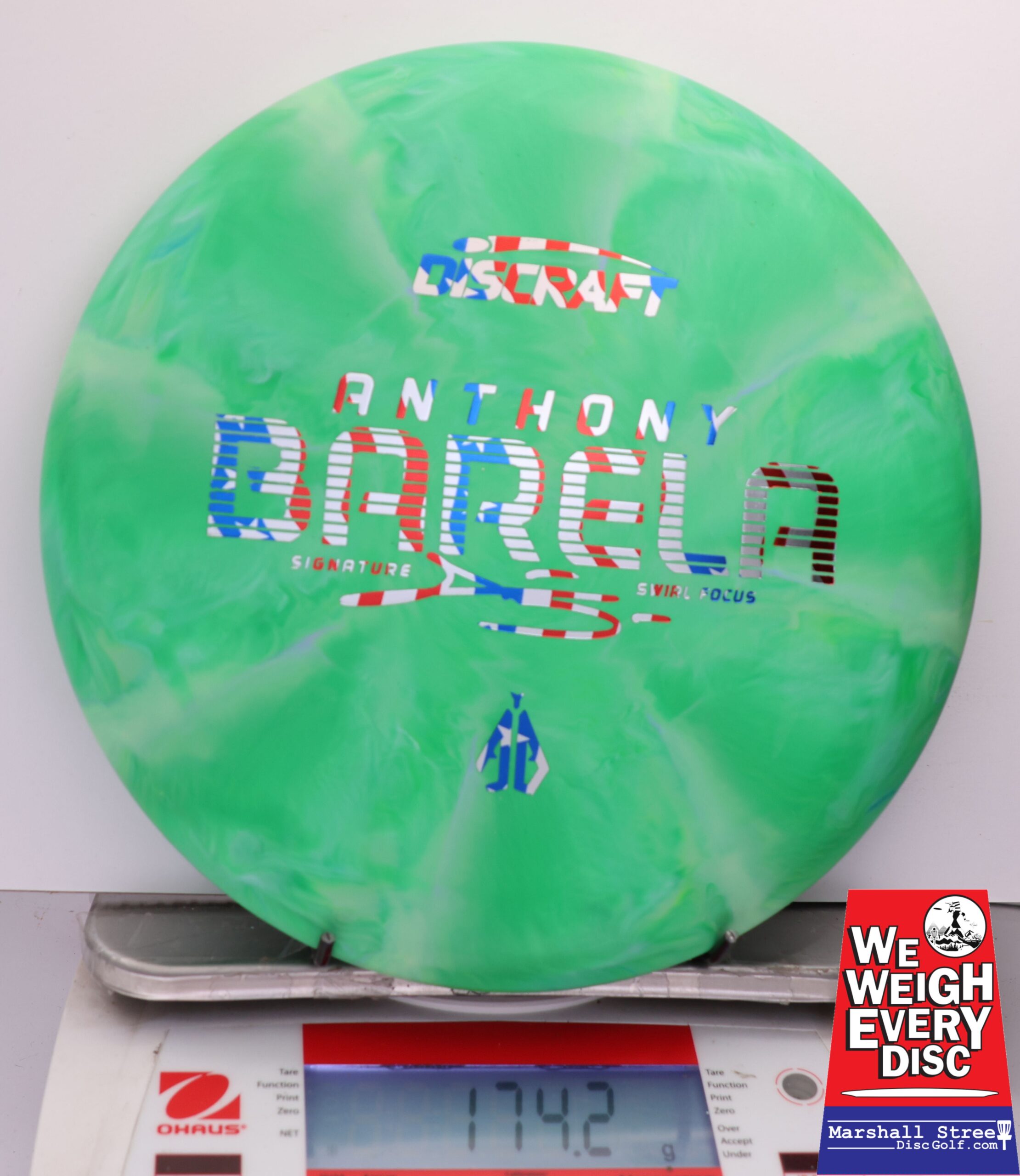 449968 Crazy Tuff Swirl Focus, Anthony Barela - #15 Green, 174