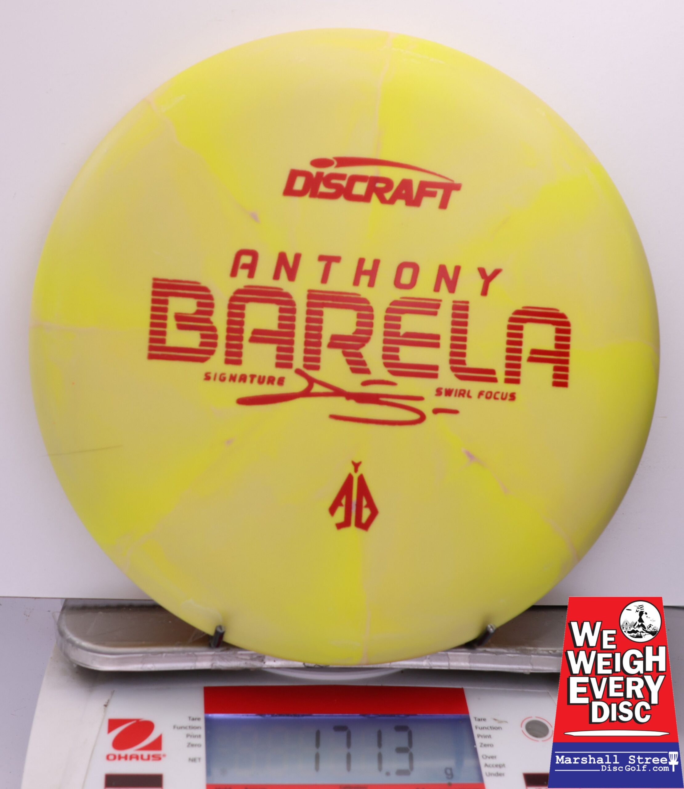 449984 Crazy Tuff Swirl Focus, Anthony Barela - #31 Yellow, 171