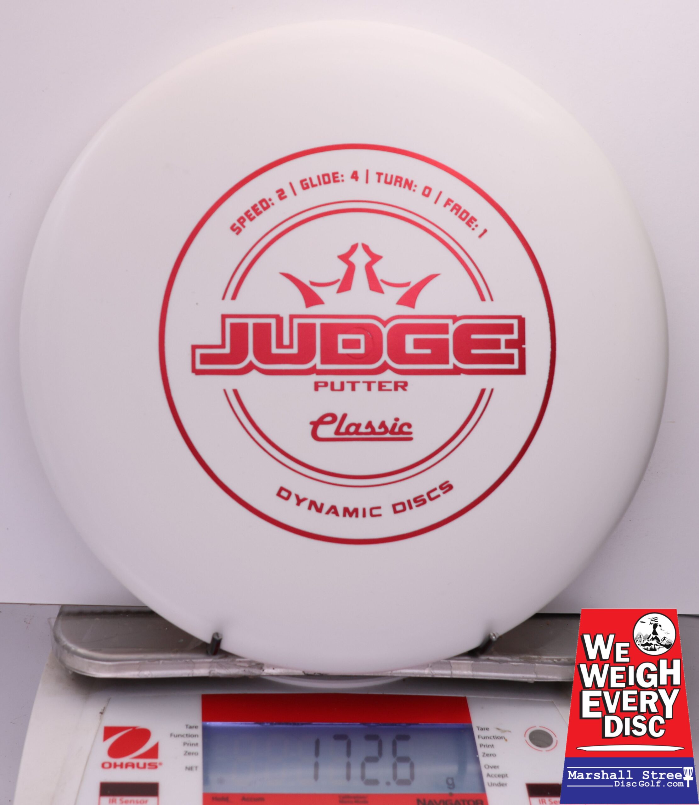 450355 Classic Judge - #749 White, 173