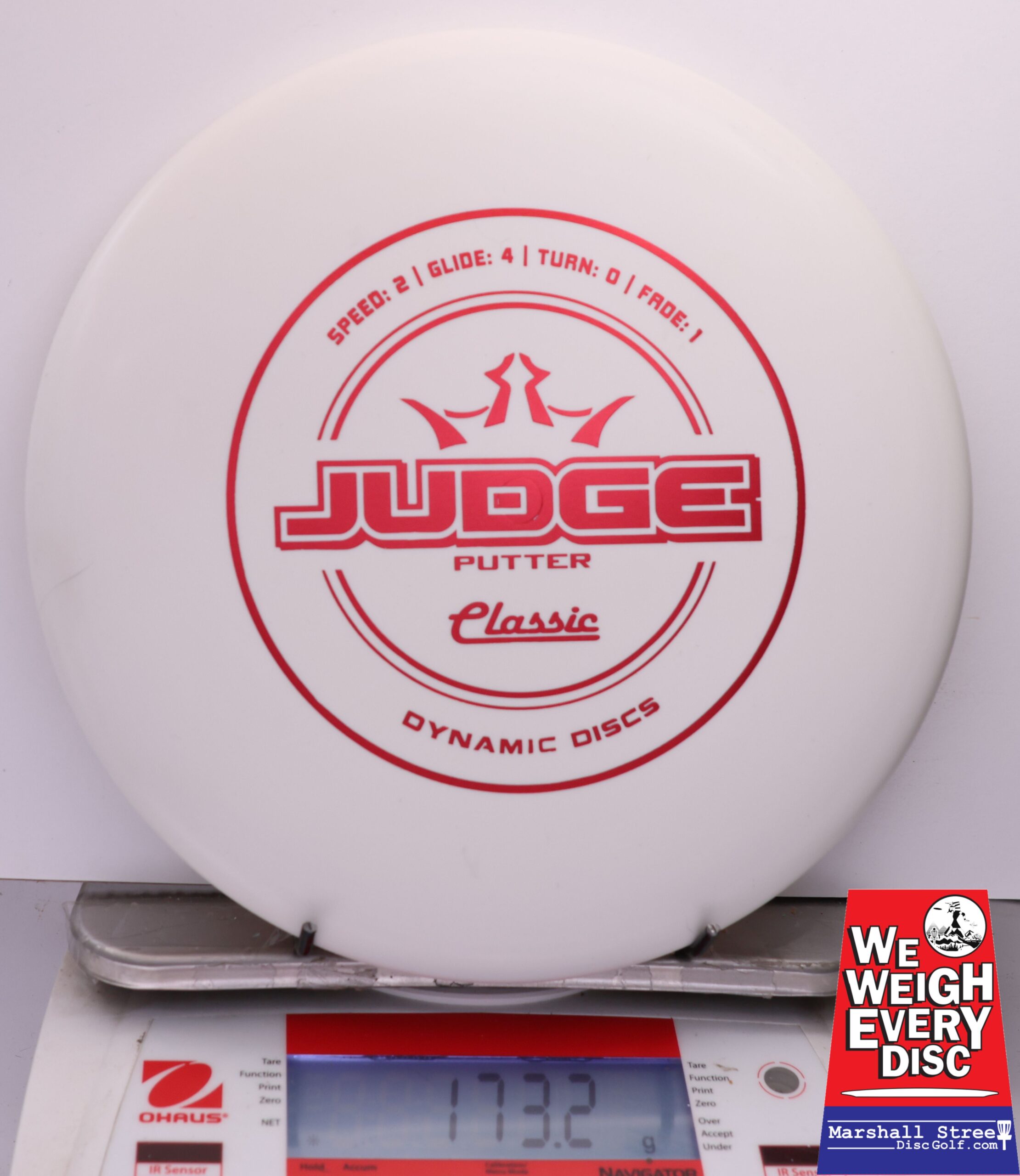 450362 Classic Judge - #756 White, 173