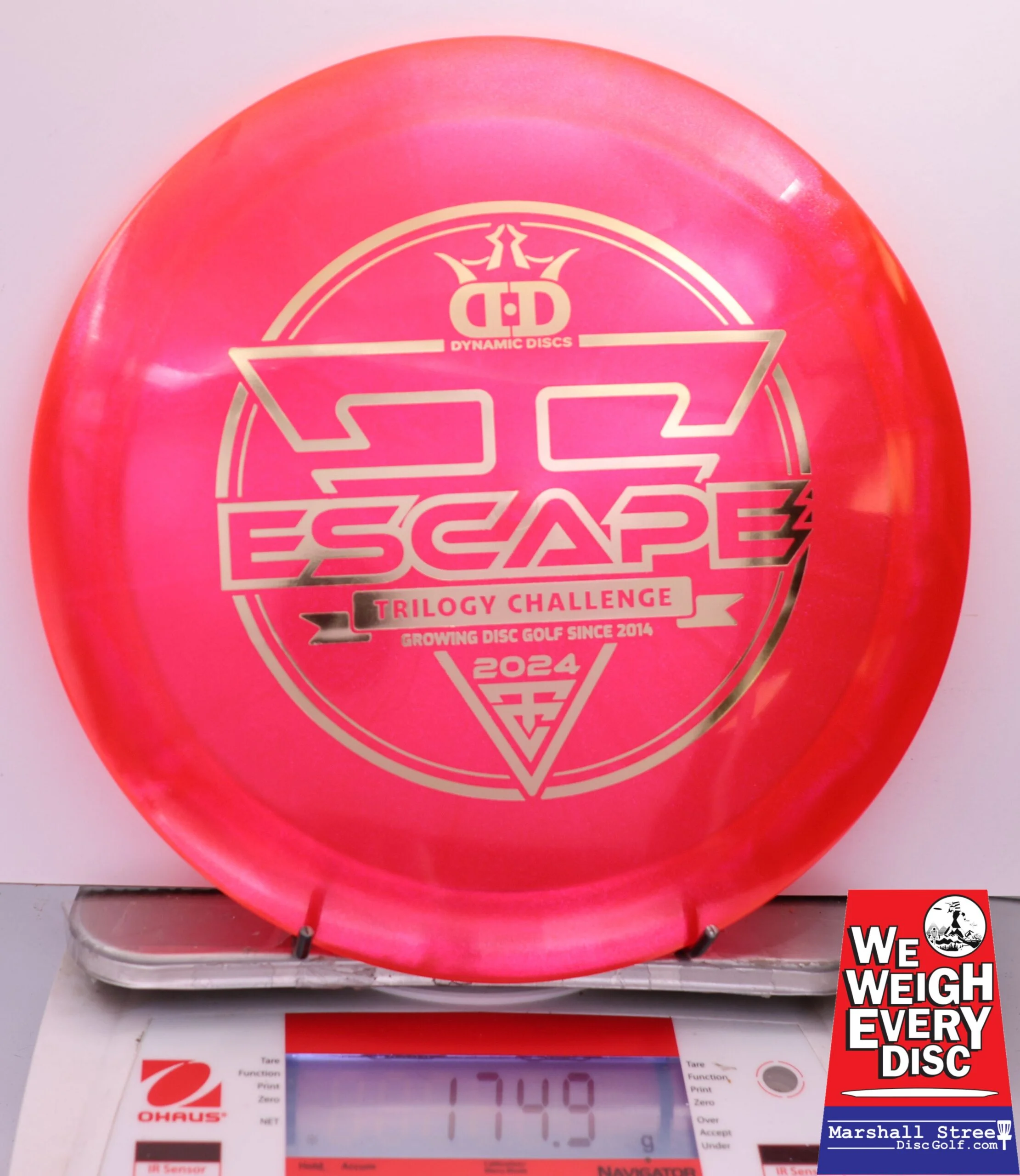 450400 Lucid Ice Glimmer Escape, 2024 Trilogy Challenge - #760 Red, 165