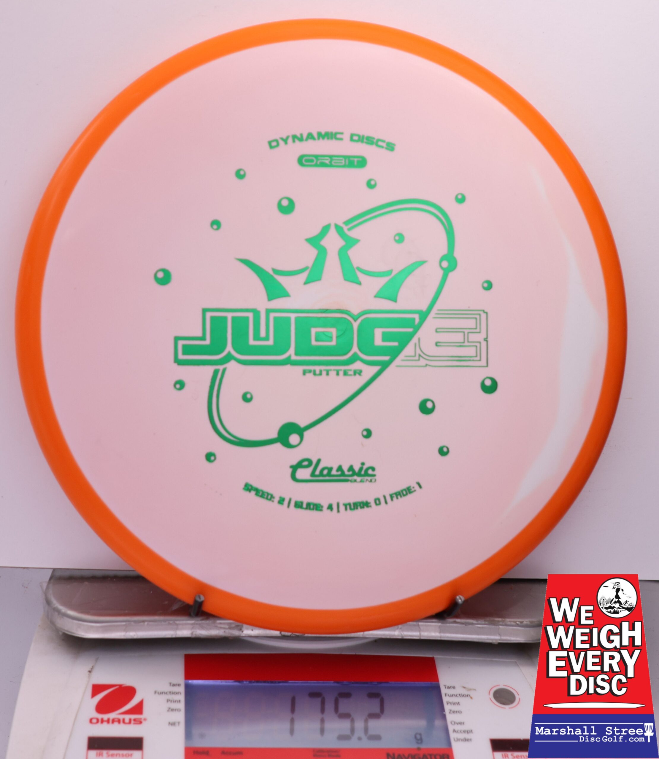 450409 Classic Blend Orbit Judge - #747 Orange-White, 175