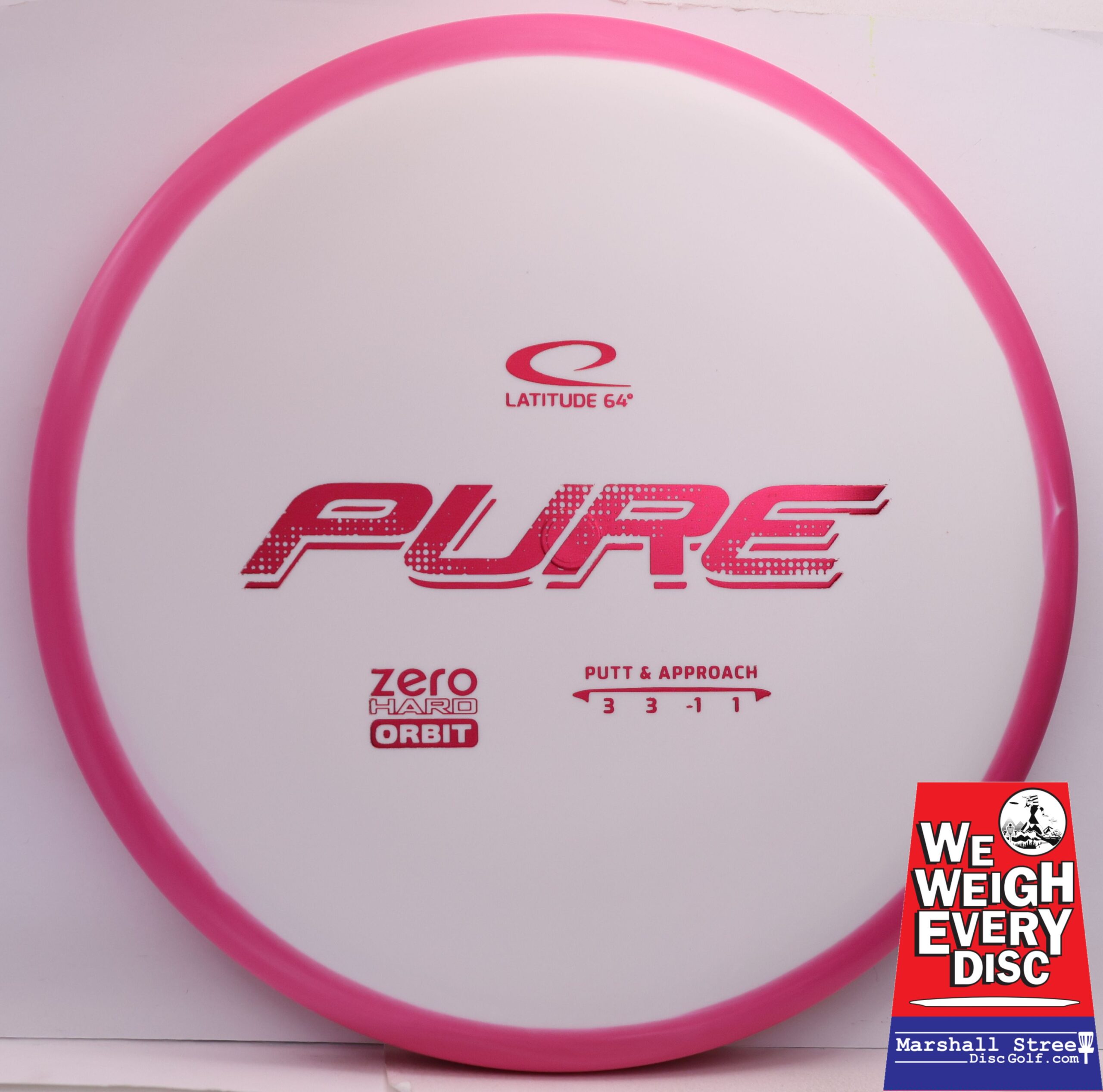 Zero Hard Orbit Pure • Marshall Street Disc Golf