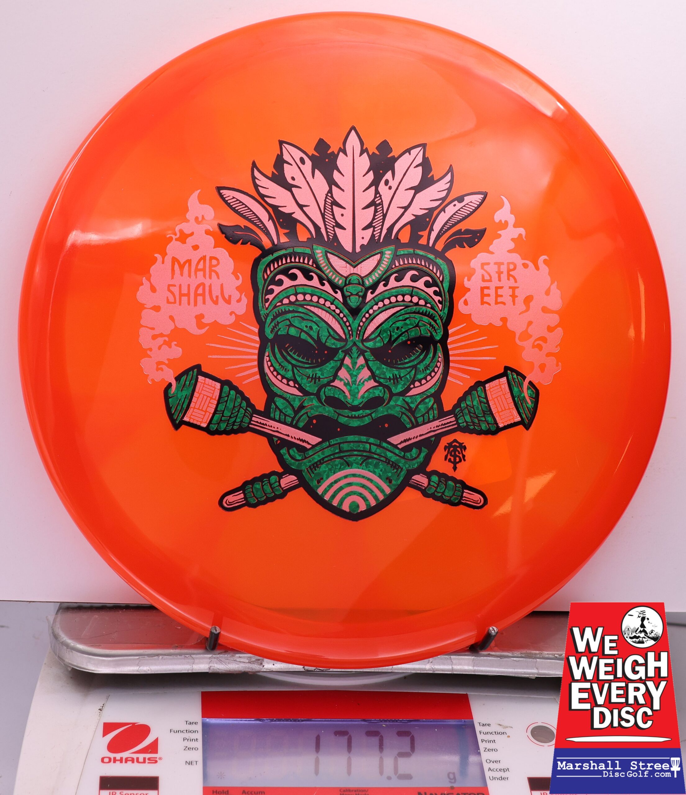 451022 Ethos Soft Crux, Marshall Street Tiki Mask - #08 Orange, 177