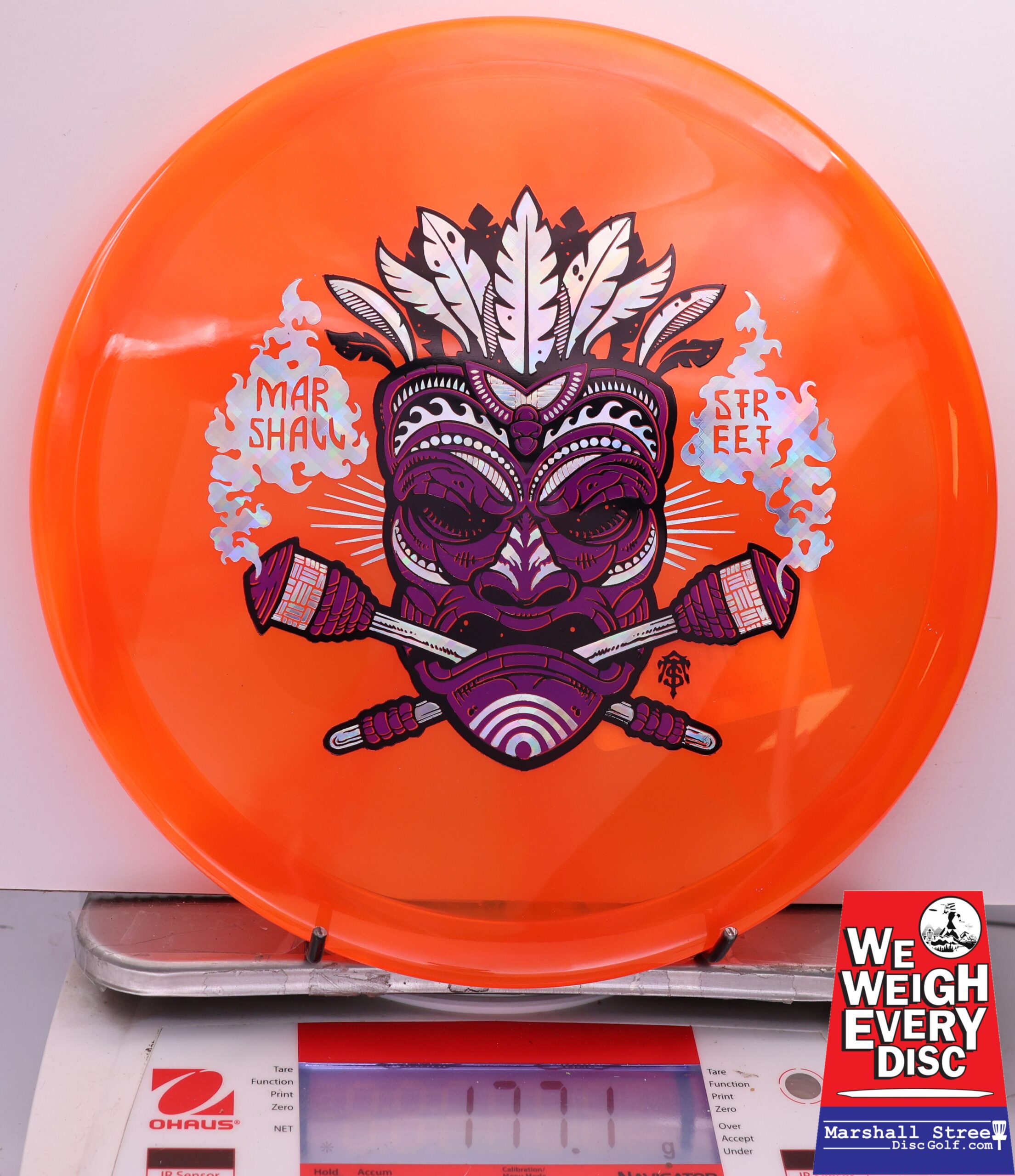 451023 Ethos Soft Crux, Marshall Street Tiki Mask - #09 Orange, 177