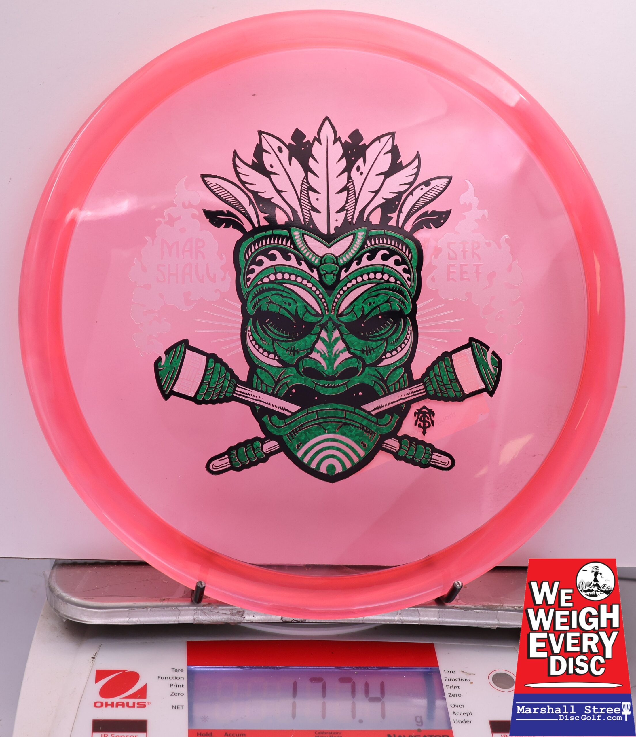451028 Ethos Soft Crux, Marshall Street Tiki Mask - #14 Pink, 177
