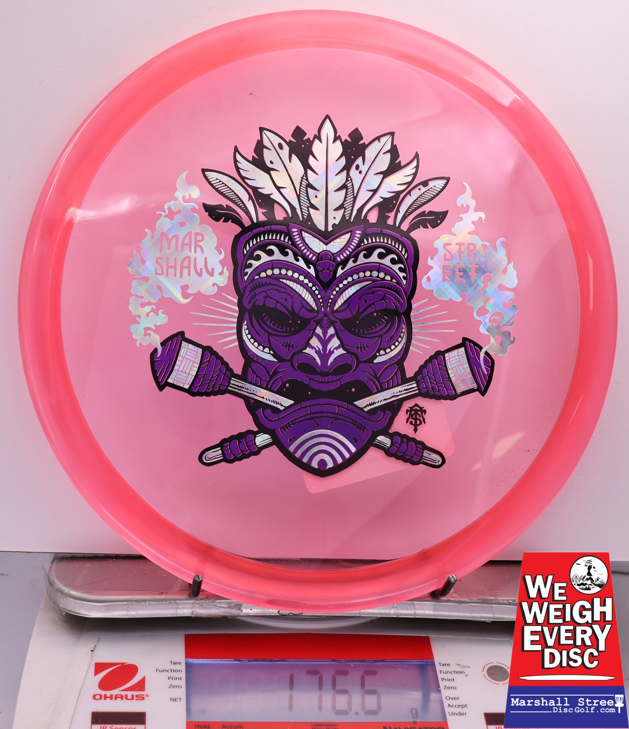 451029 Ethos Soft Crux, Marshall Street Tiki Mask - #15 Pink, 177