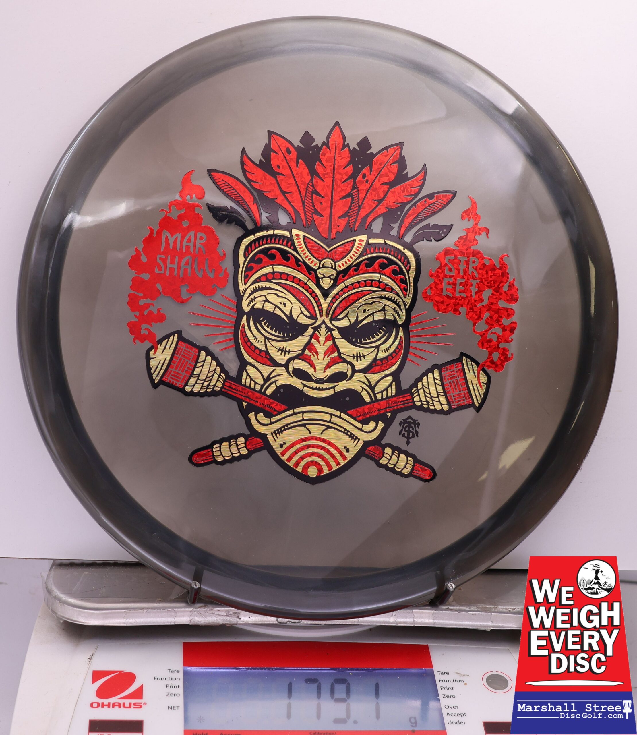 451035 Ethos Crux, Marshall Street Tiki Mask - #02 Gray, 179