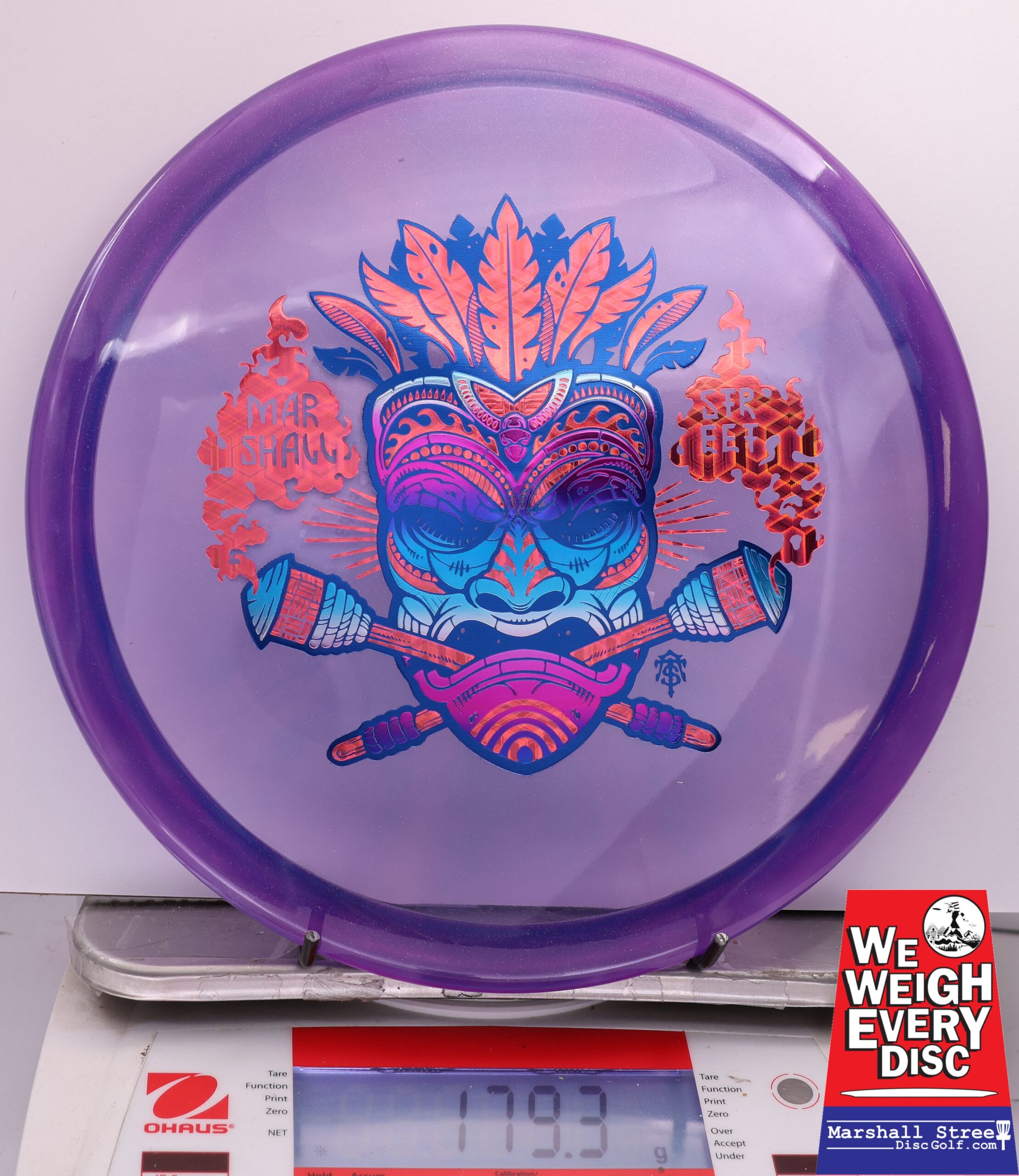 451039 Ethos Crux, Marshall Street Tiki Mask - #06 Purple, 179