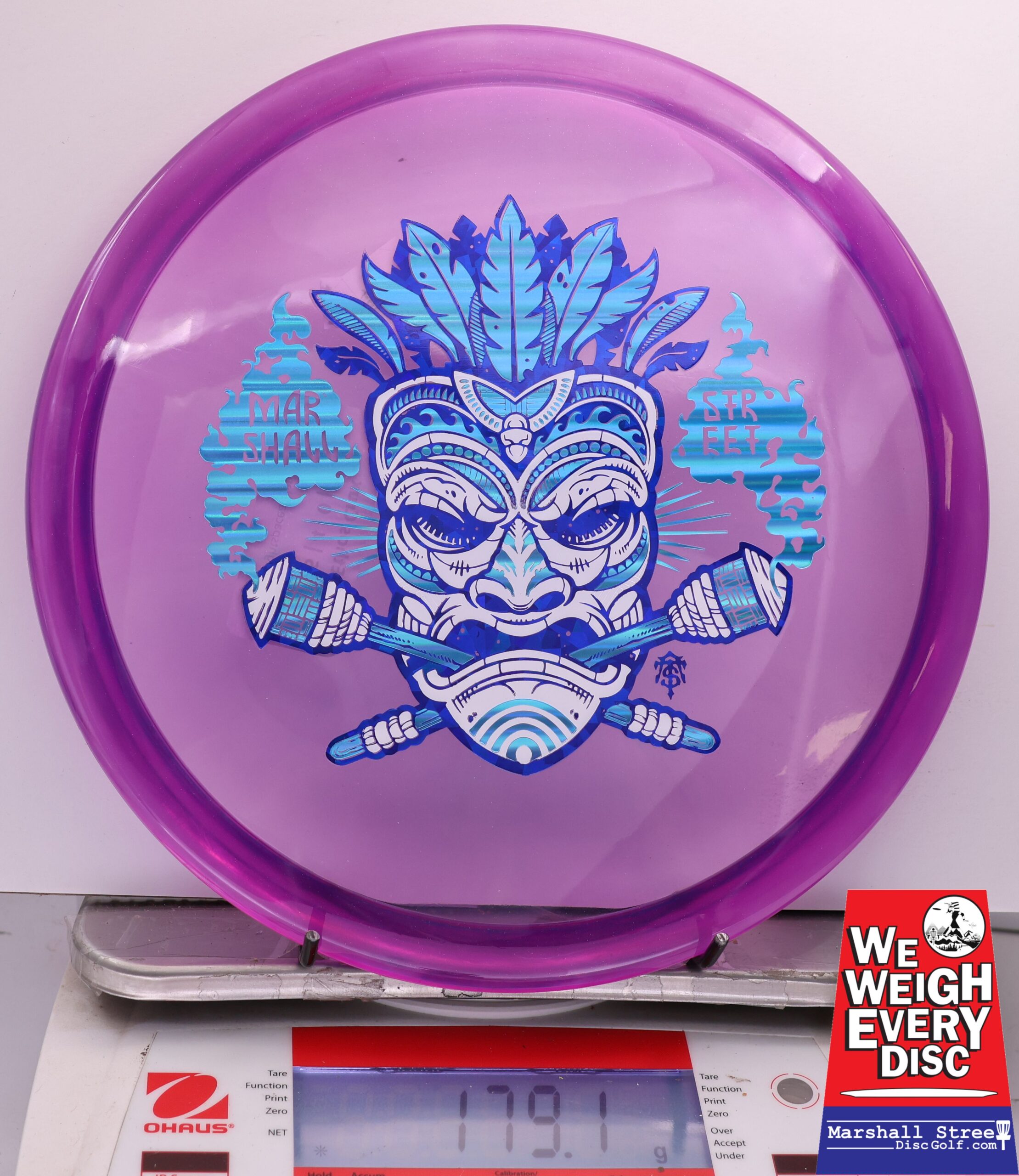 451040 Ethos Crux, Marshall Street Tiki Mask - #07 Purple, 179