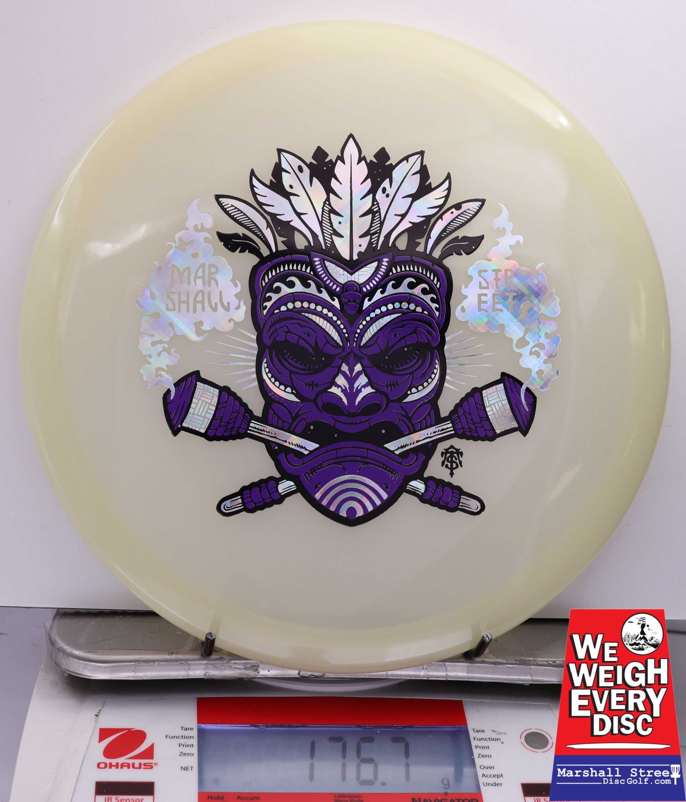 451100 Glow Pathfinder, Marshall Street Tiki Mask - #06 Glow, 177