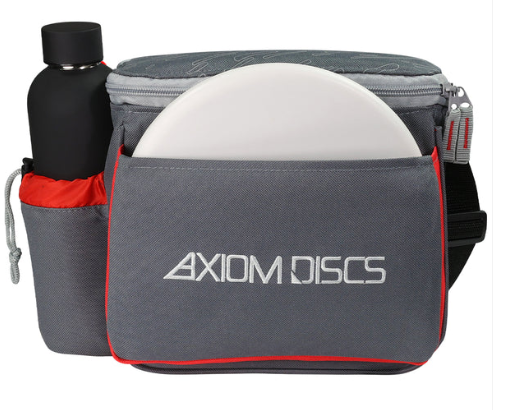 454245 Axiom Cell Bag - DkGrayRed, 6-10 Discs