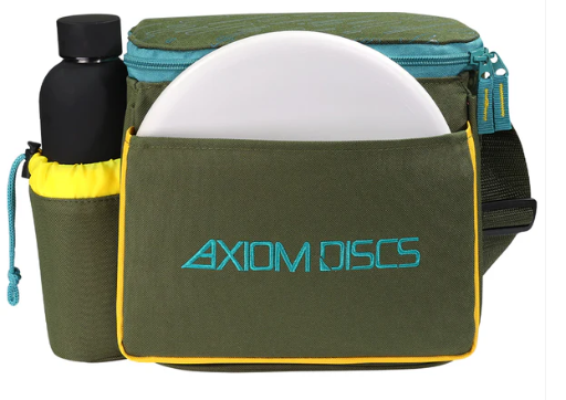 454248 Axiom Cell Bag - OliveBlueGolden, 6-10 Discs