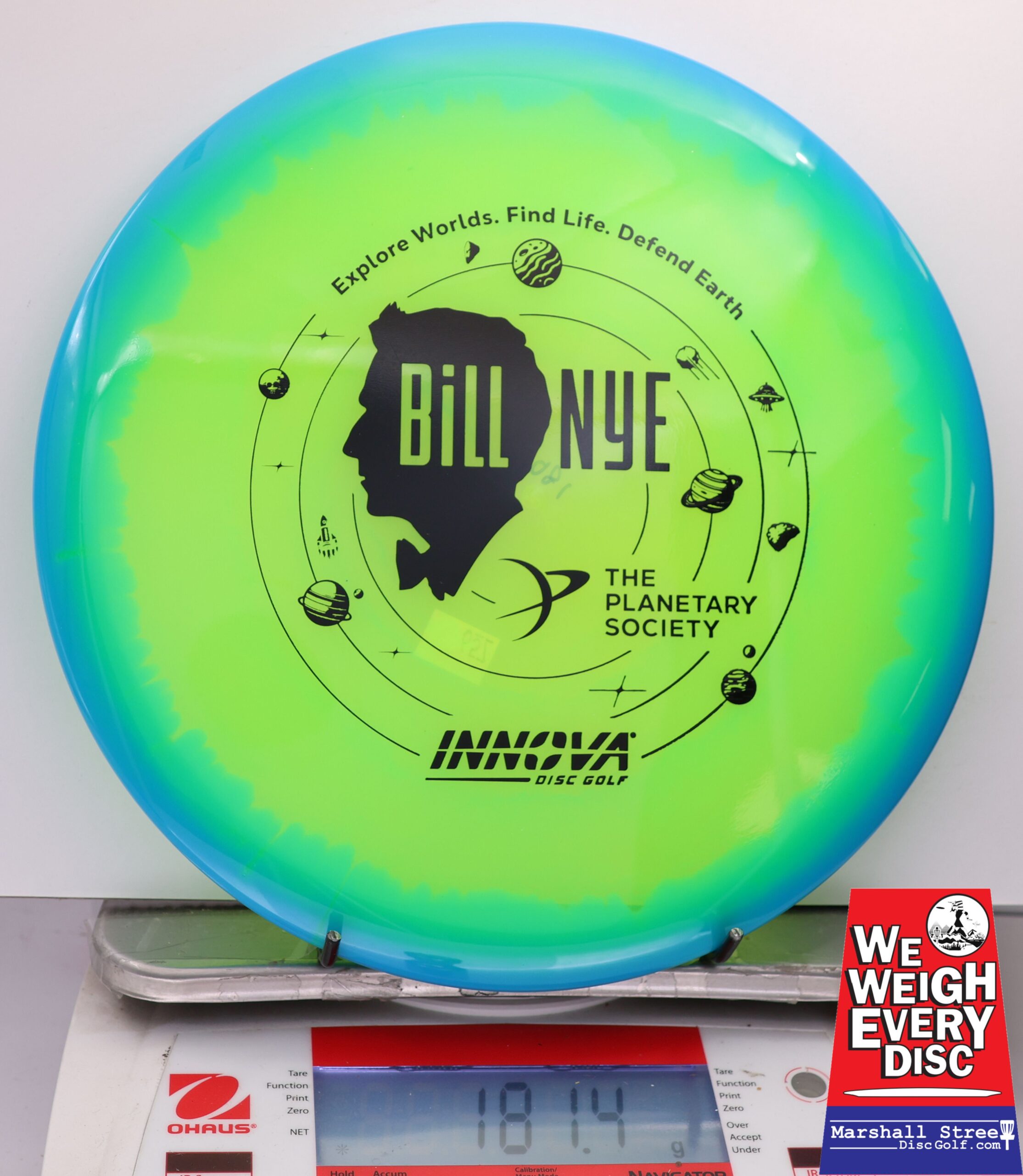 454375 Halo Champion Mako3, Bill Nye - #657 Blue-Yellow, 181