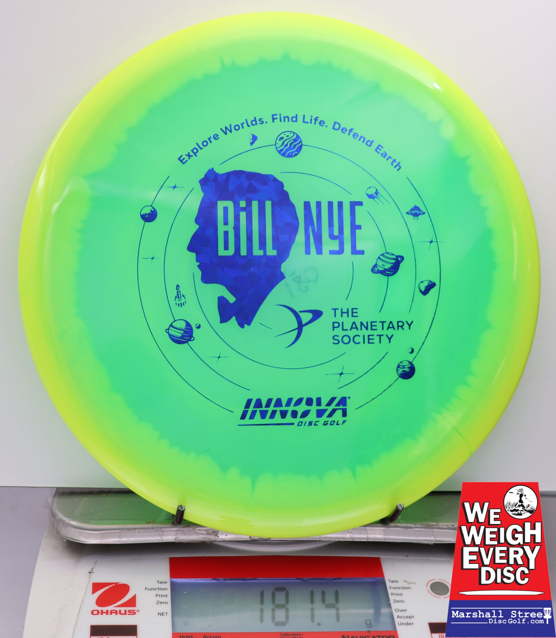 454383 Halo Champion Mako3, Bill Nye - #661 Yellow-Teal, 181