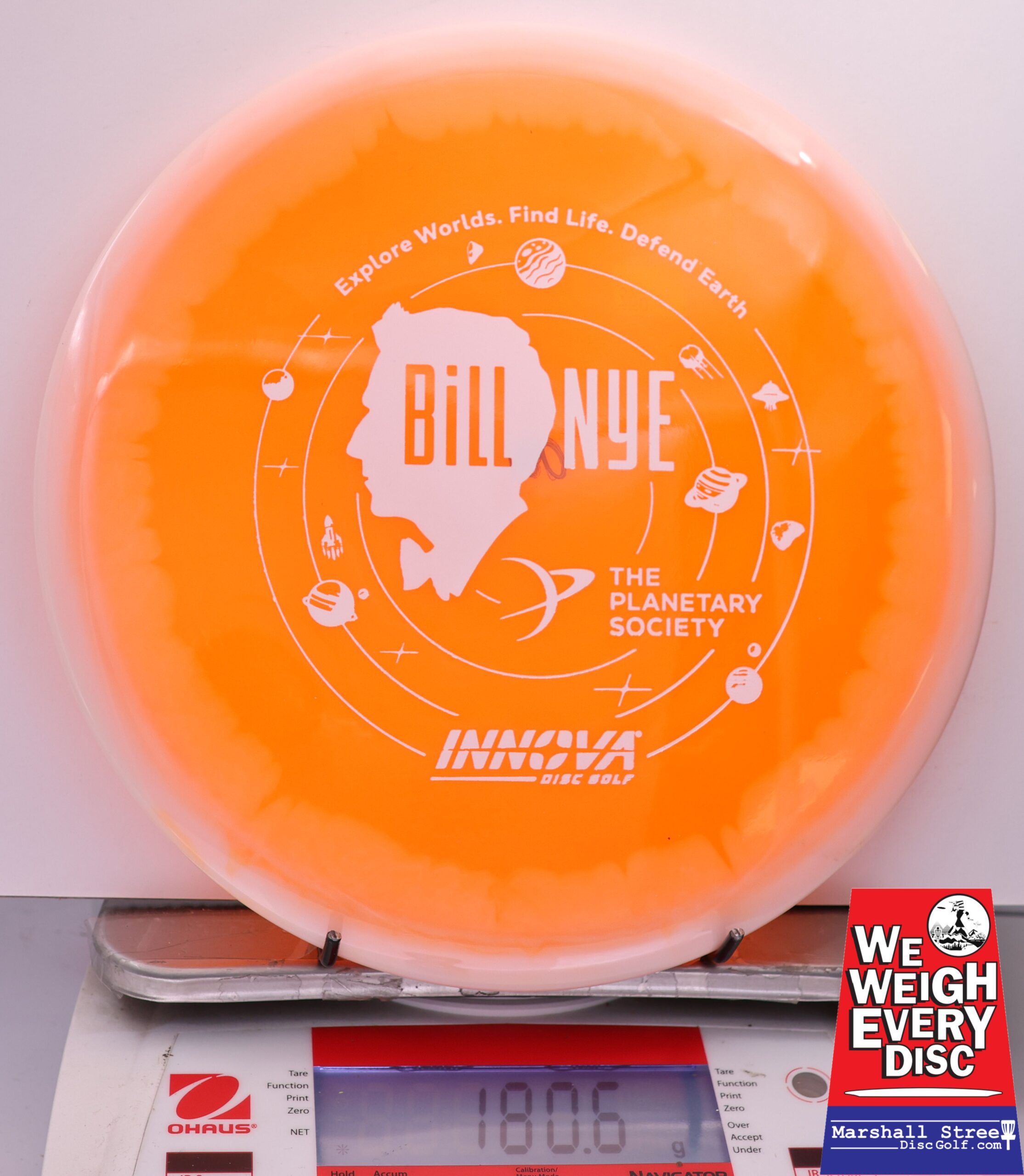 454384 Halo Champion Mako3, Bill Nye - #662 White-Orange, 181