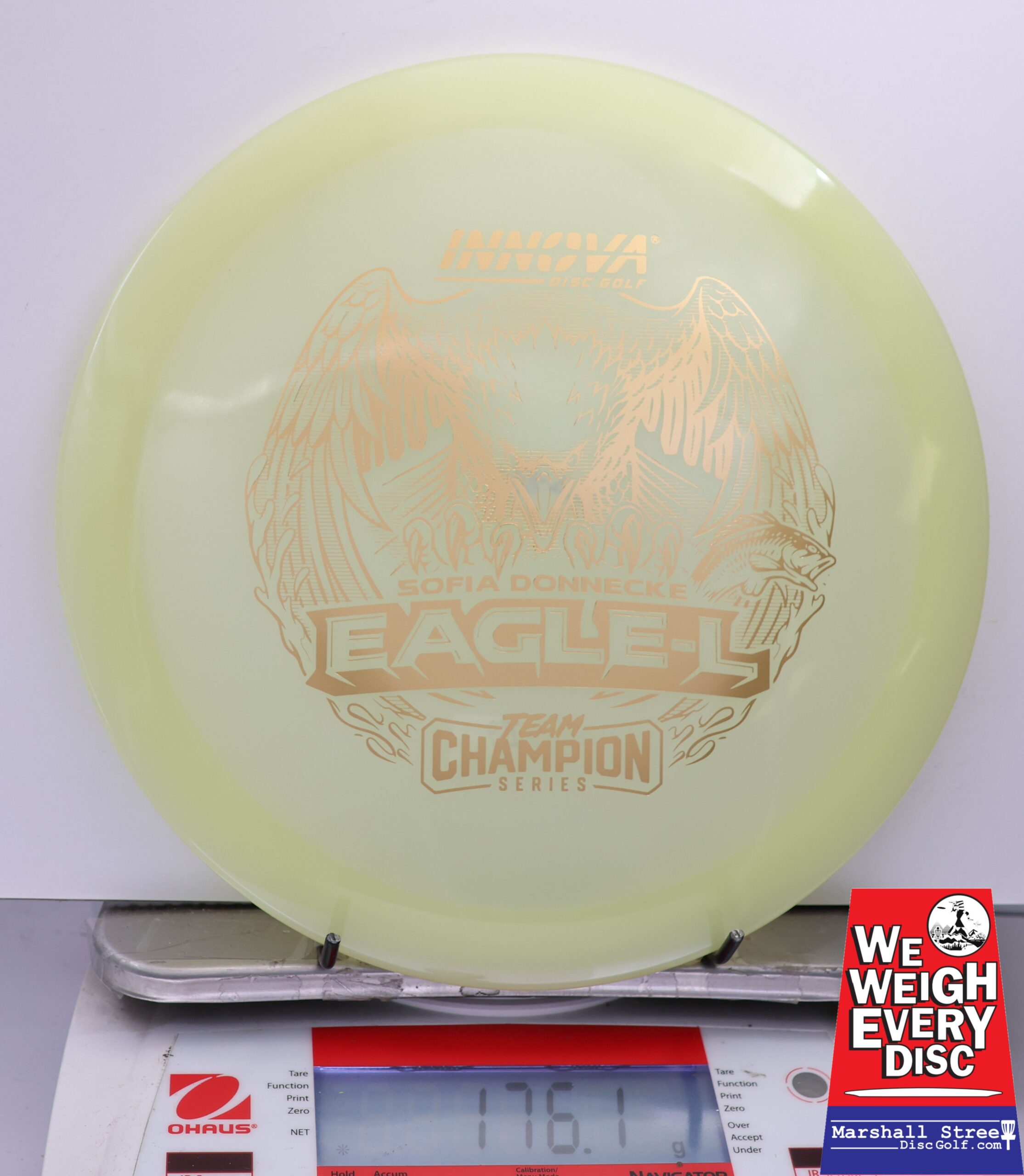 454489 Proto Glow Champion Eagle L, Sofia Donnecke 2025 Tour Series - #657 LtYellowGlow, 176