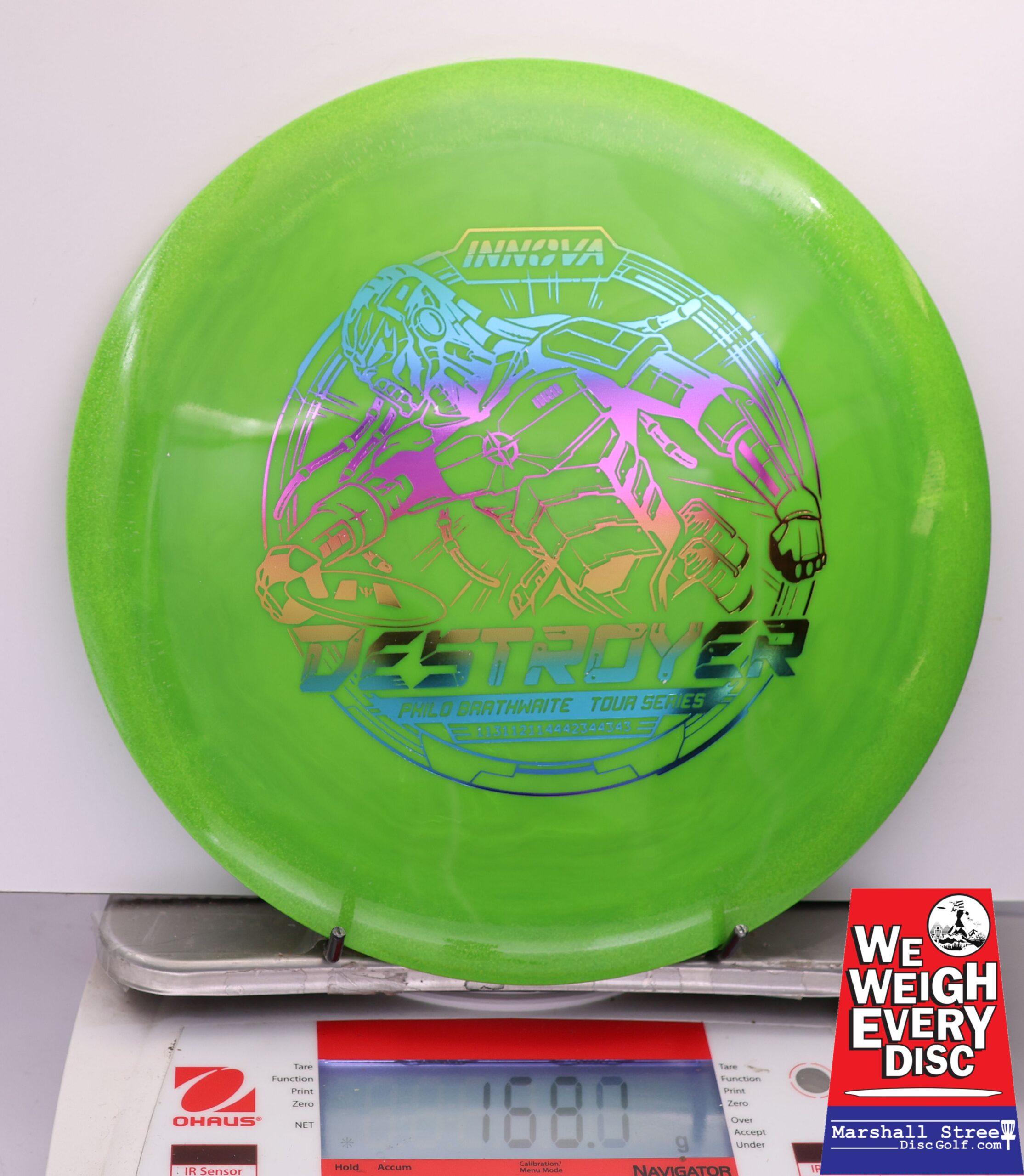 454687 Swirly Star Destroyer, Philo Brathwaite 2025 Tour Series - #662 Green, 168