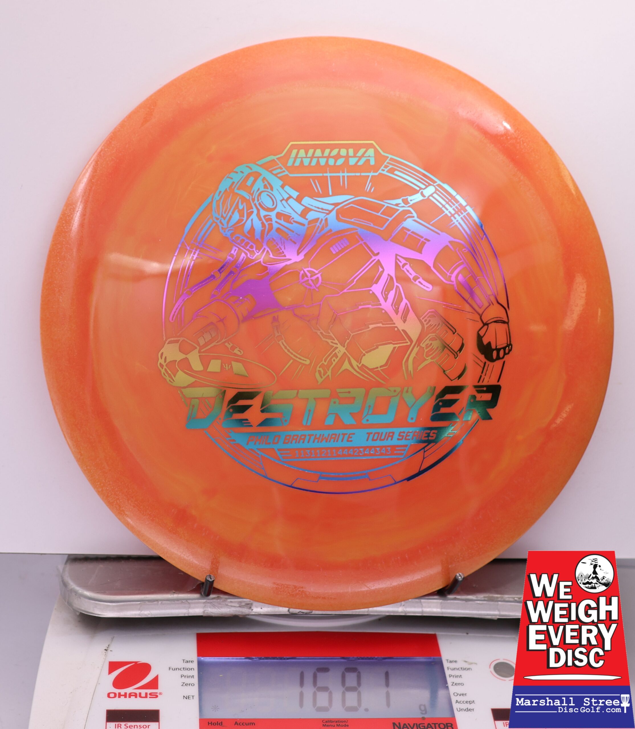 454690 Swirly Star Destroyer, Philo Brathwaite 2025 Tour Series - #665 Orange, 168