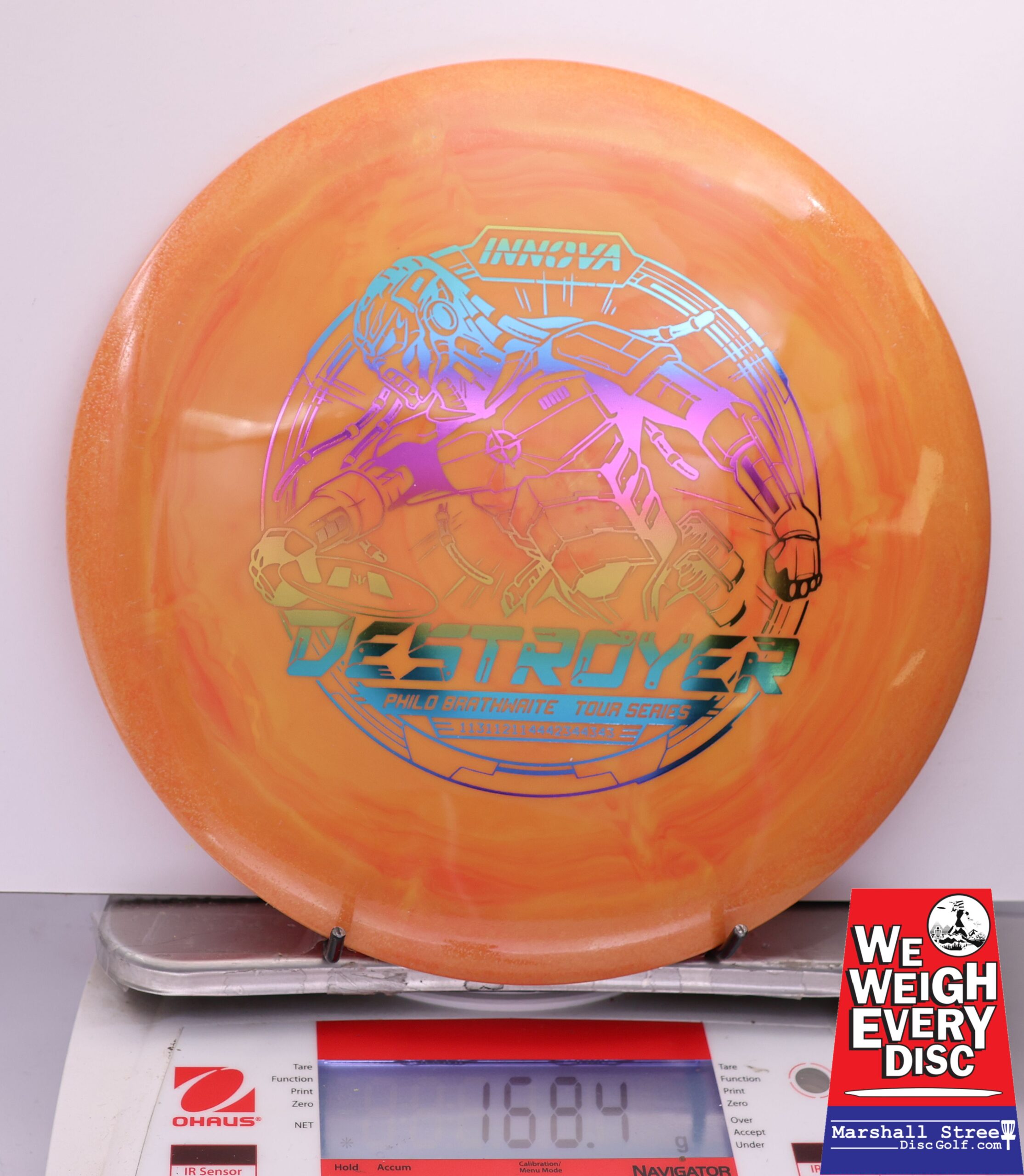 454699 Swirly Star Destroyer, Philo Brathwaite 2025 Tour Series - #667 Orange, 168