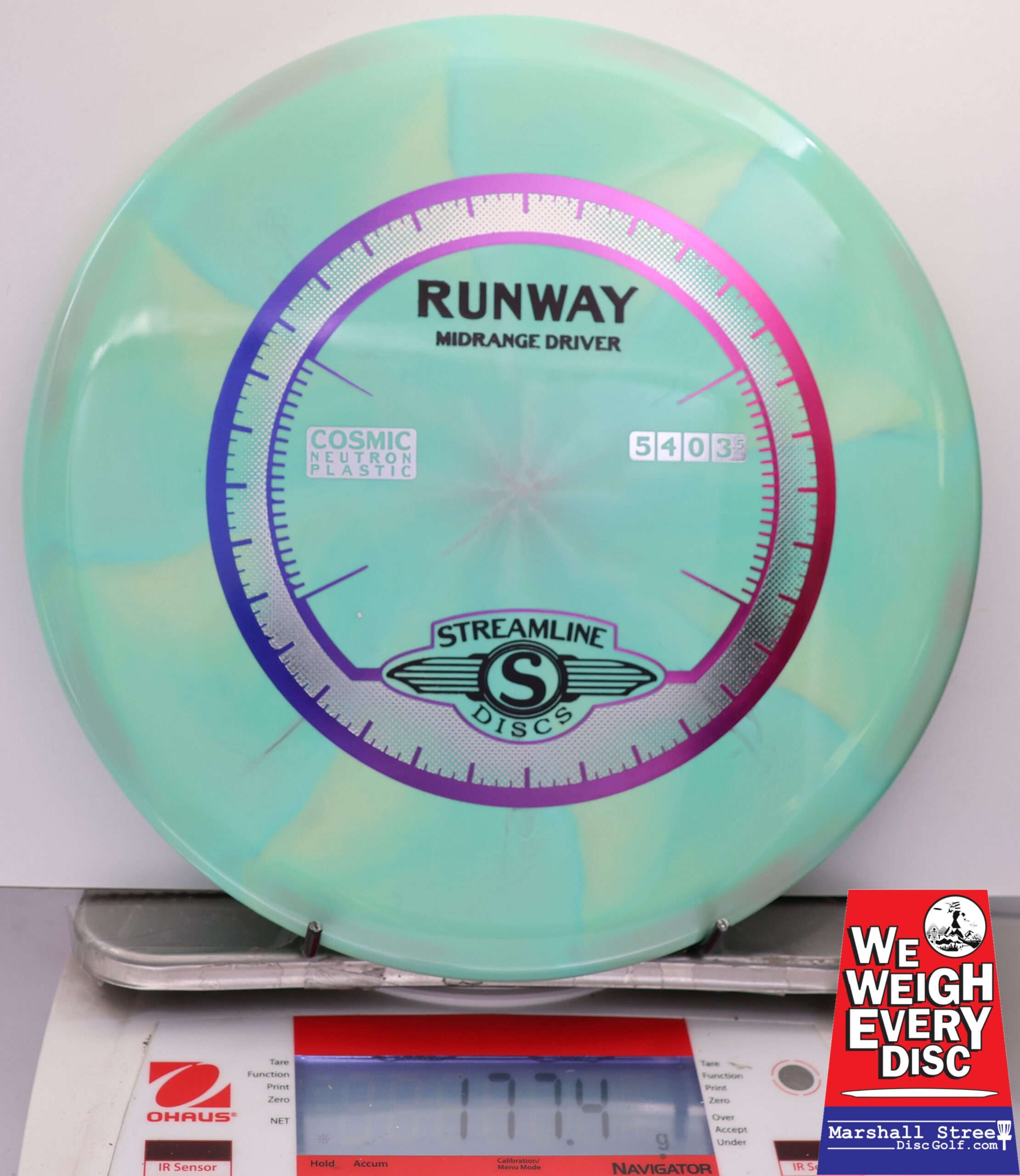 456751 Cosmic Neutron Runway - #834 LtTeal, 177