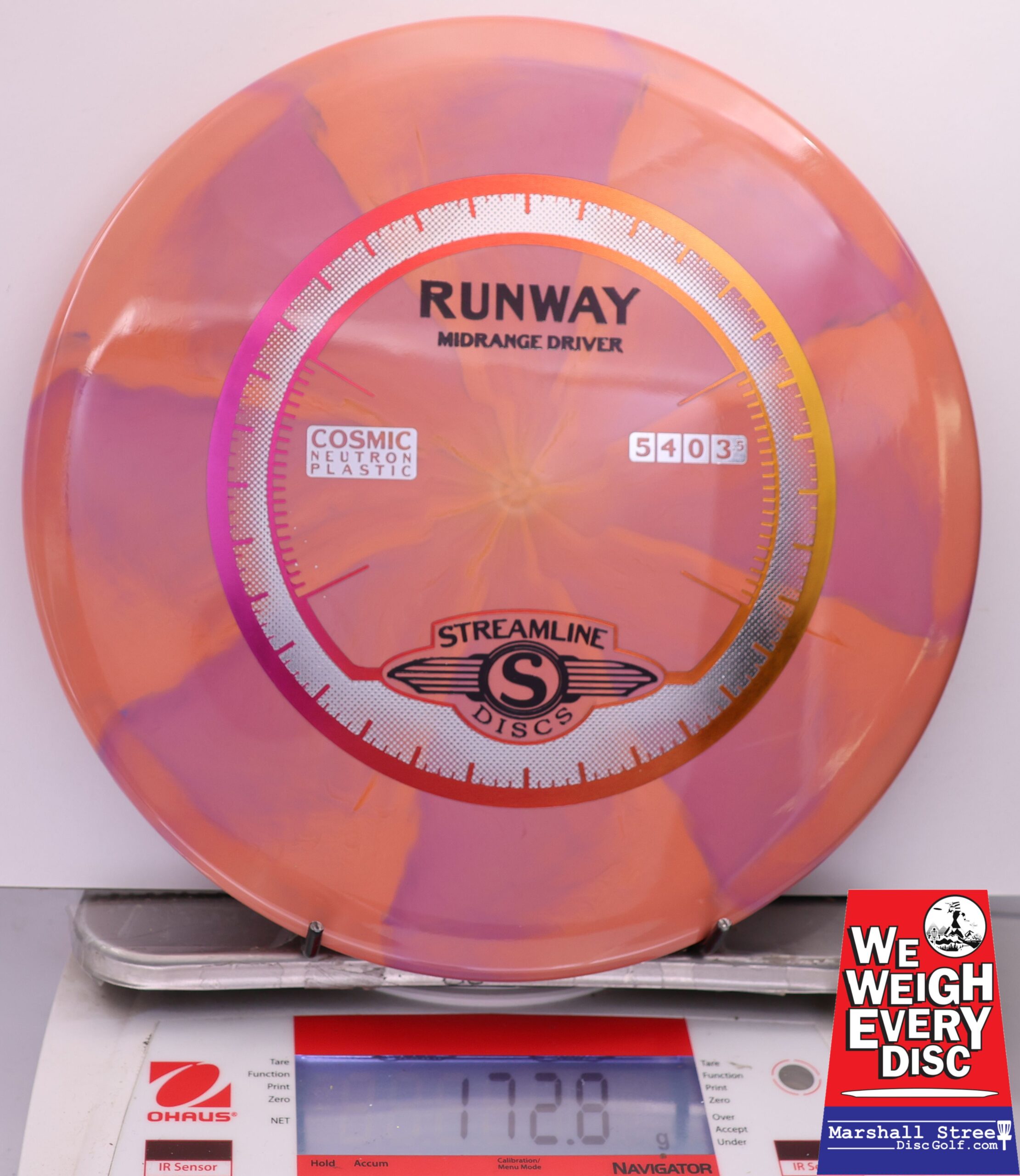 456771 Cosmic Neutron Runway - #840 OrangePink, 173