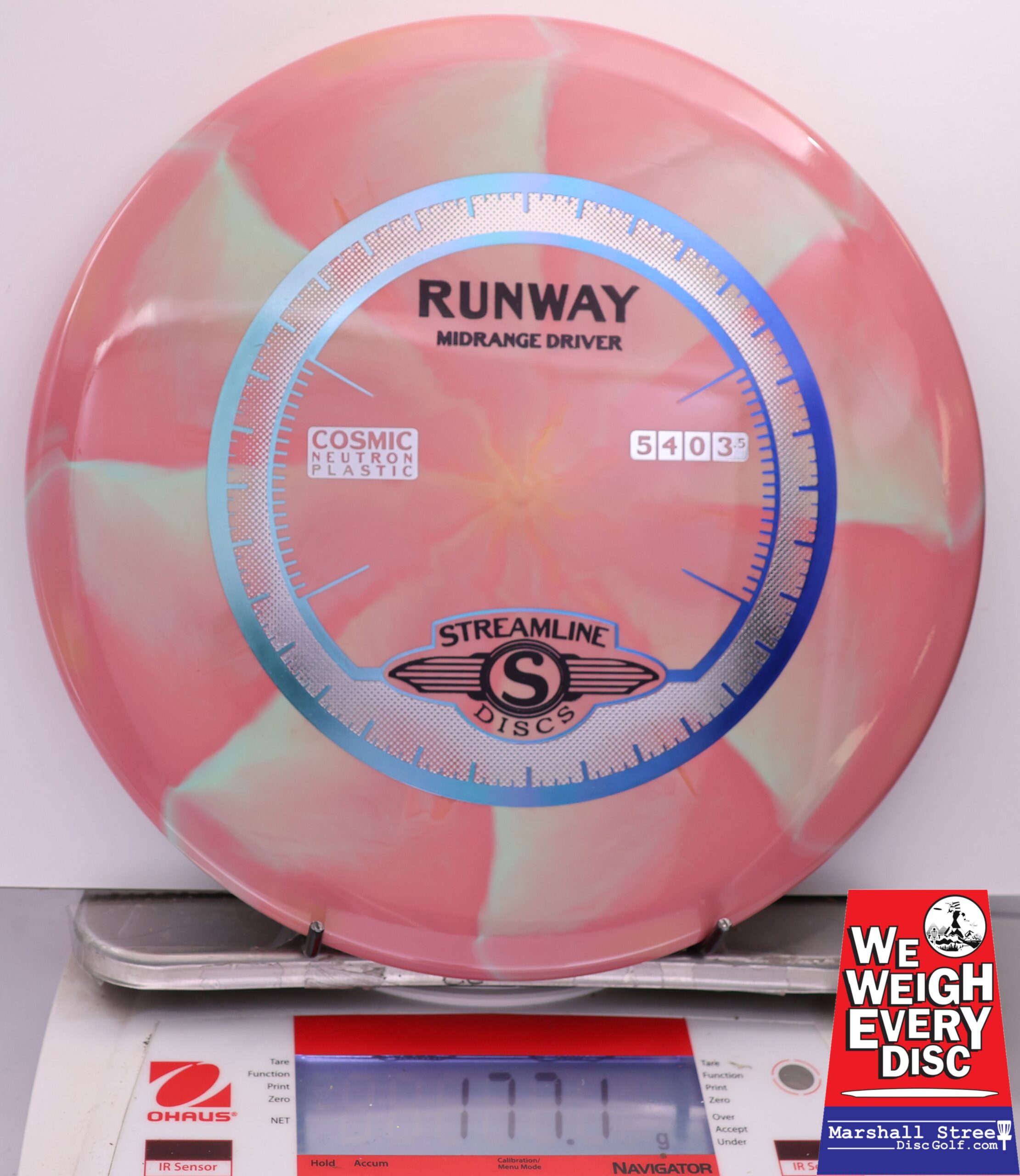 456772 Cosmic Neutron Runway - #841 PinkLtGrn, 177