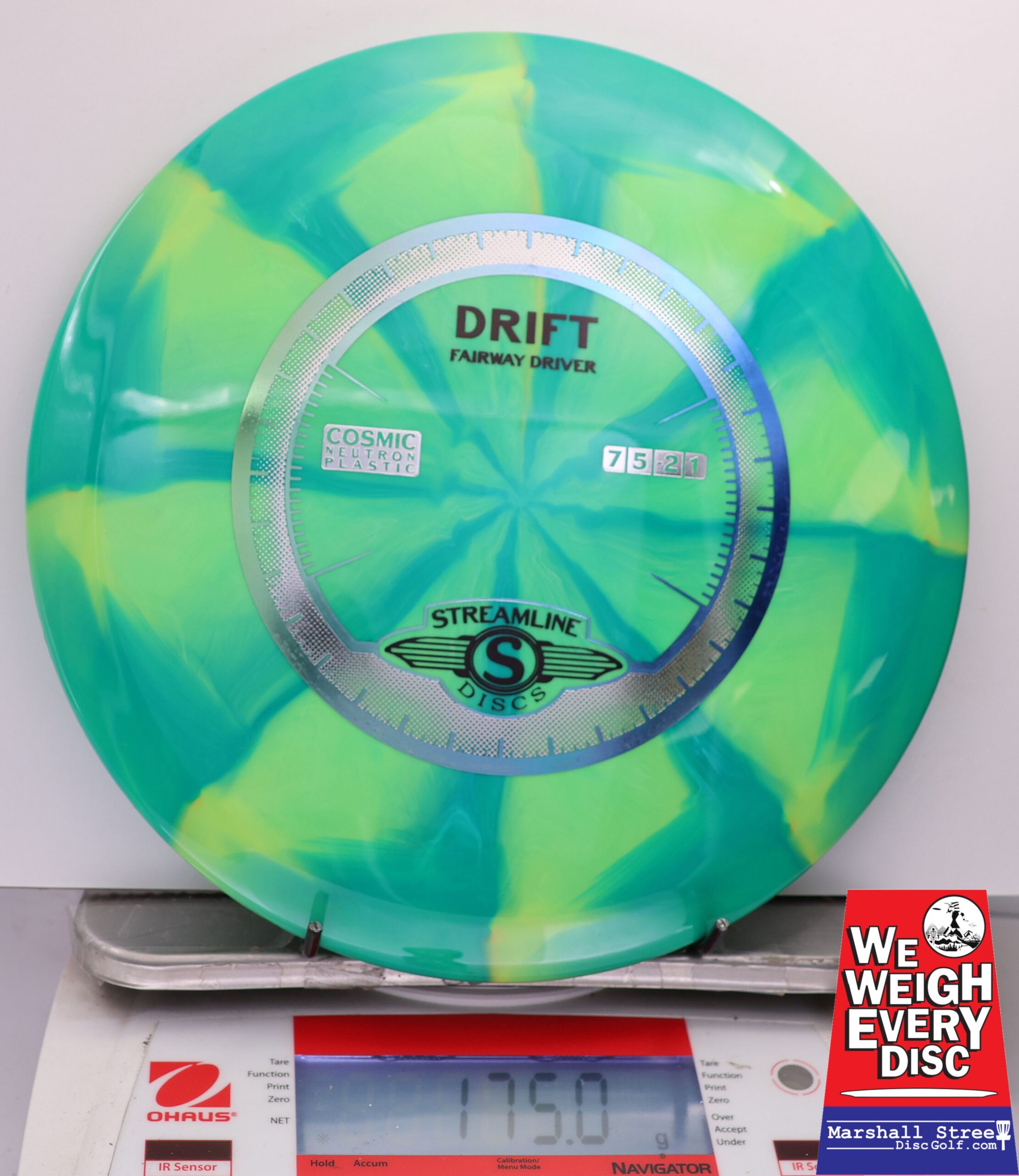 456823 Cosmic Neutron Drift - #830 TealGrellow, 175