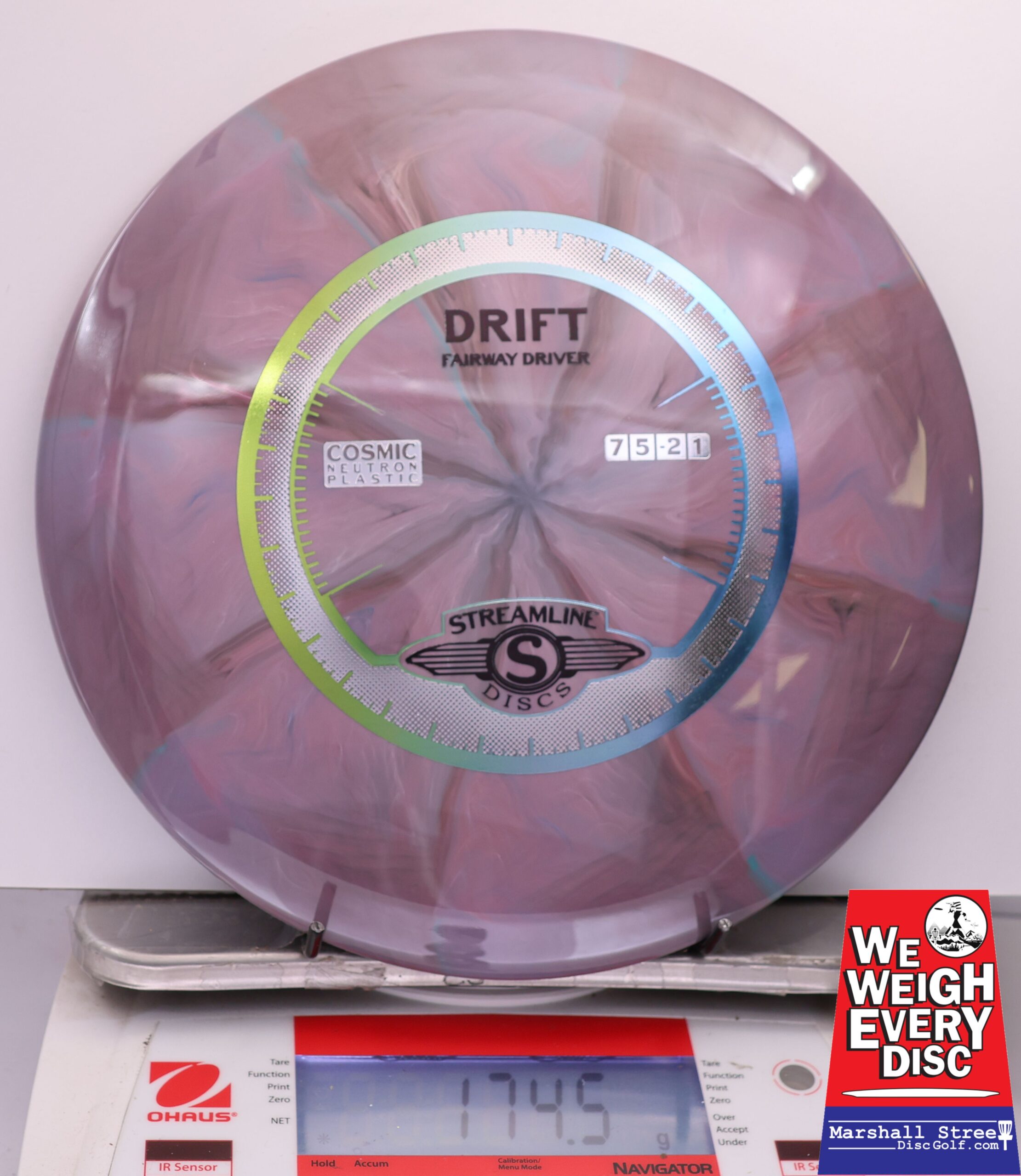 456826 Cosmic Neutron Drift - #833 MauvMaroon, 175