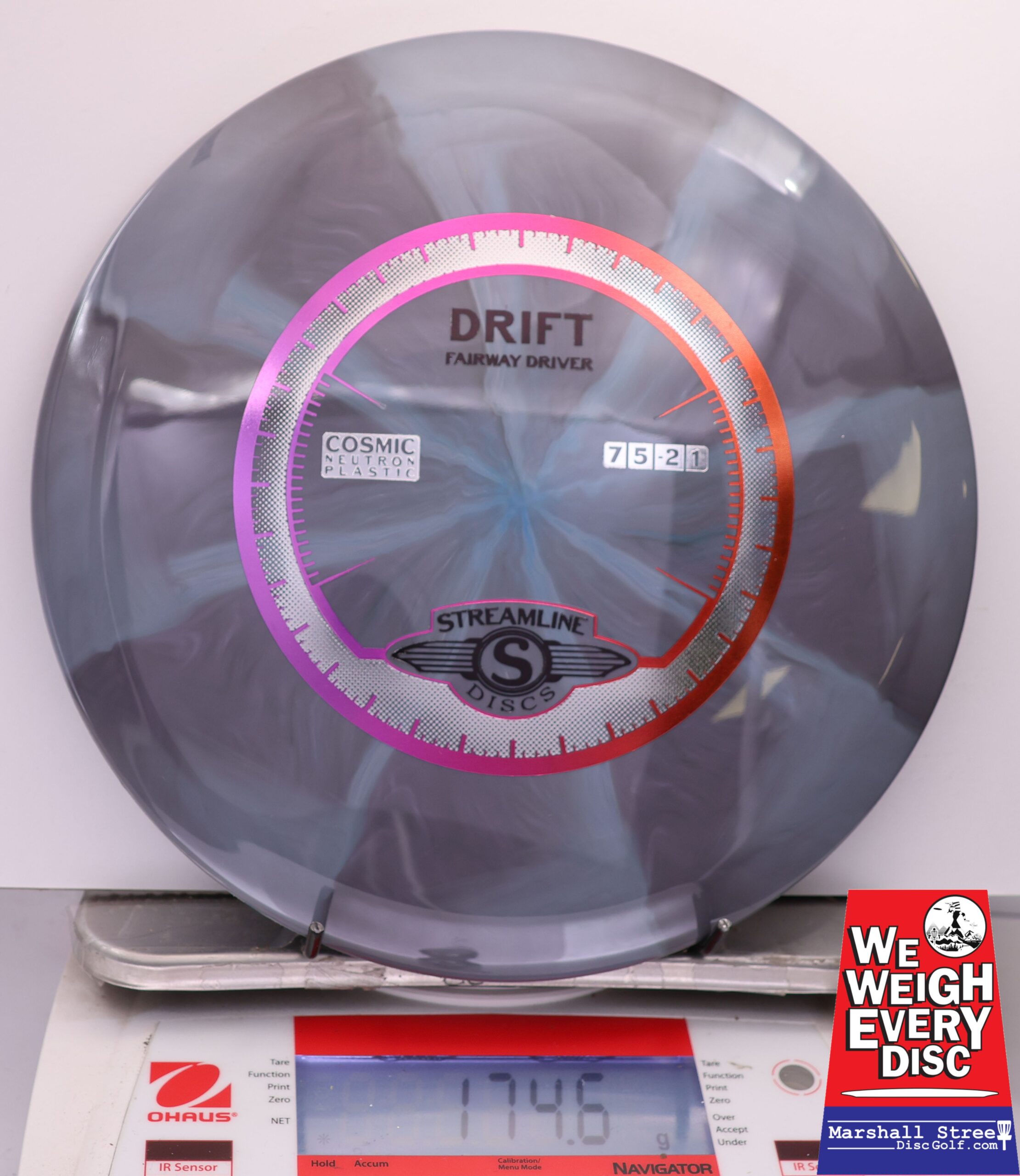 456827 Cosmic Neutron Drift - #834 GrayBlu, 175