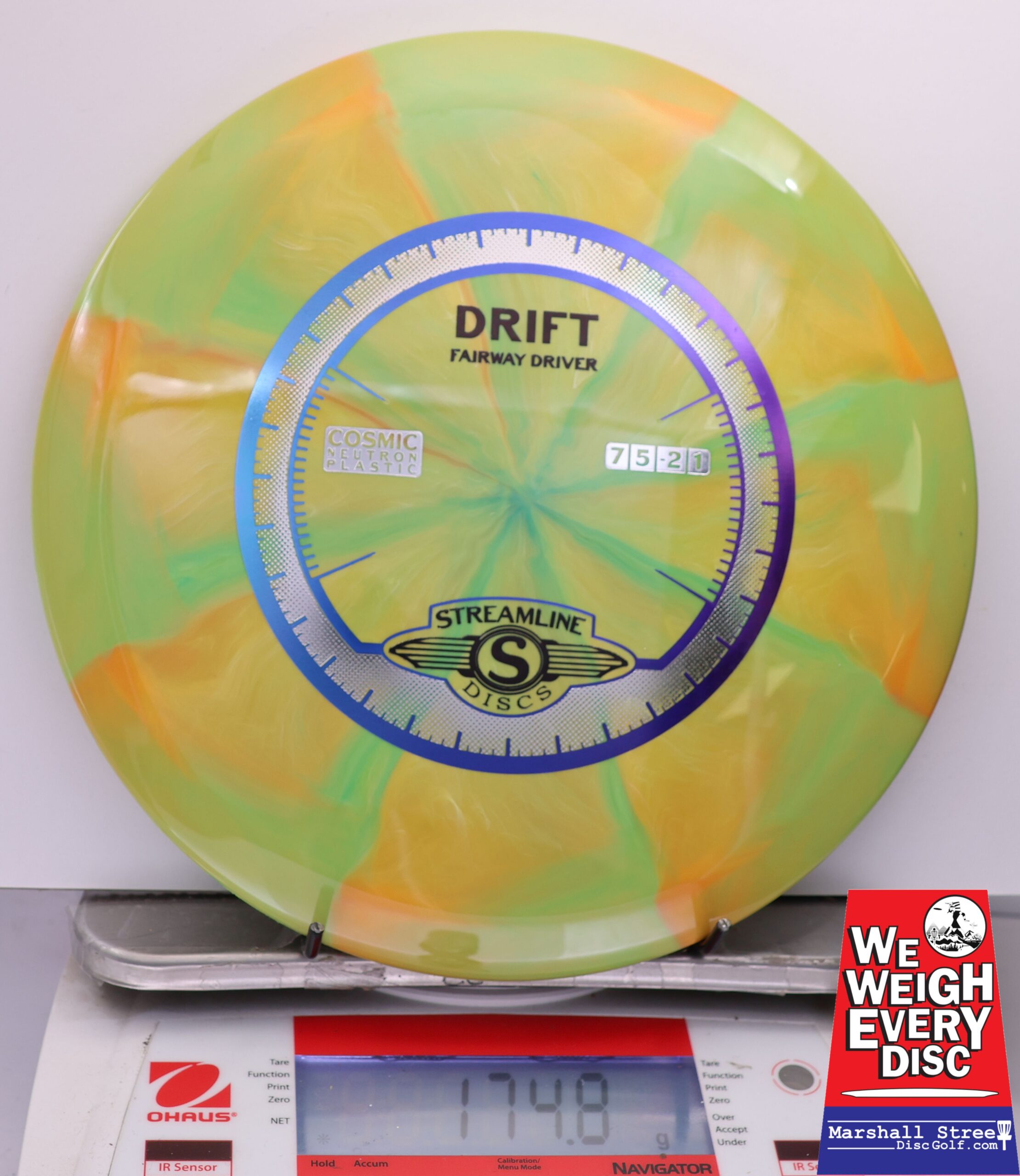 456836 Cosmic Neutron Drift - #838 GreenOrng, 175