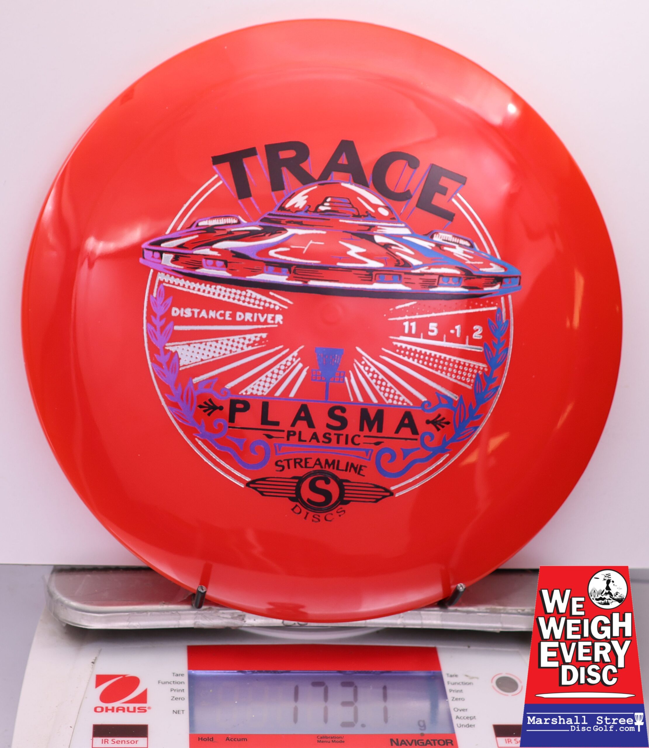 456865 Plasma Trace - #832 Red, 173