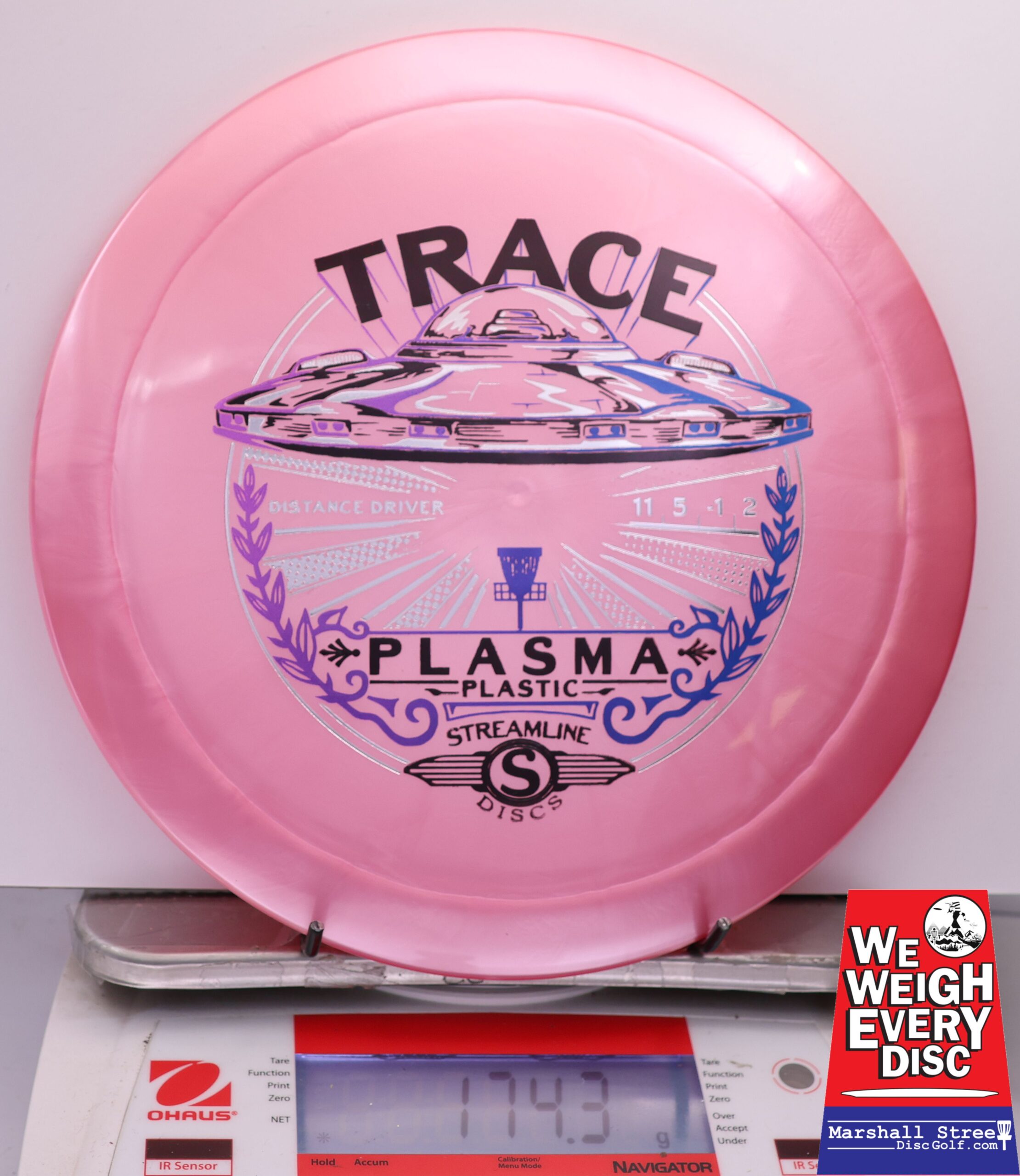 456867 Plasma Trace - #834 Pink, 174